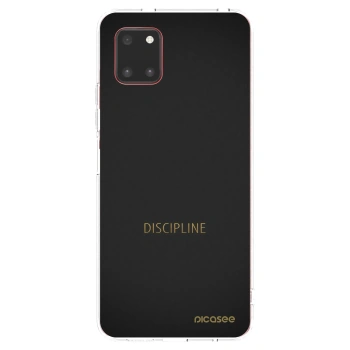 Picasee silikonový průhledný obal pro Samsung Galaxy Note 10 Lite N770F - Discipline