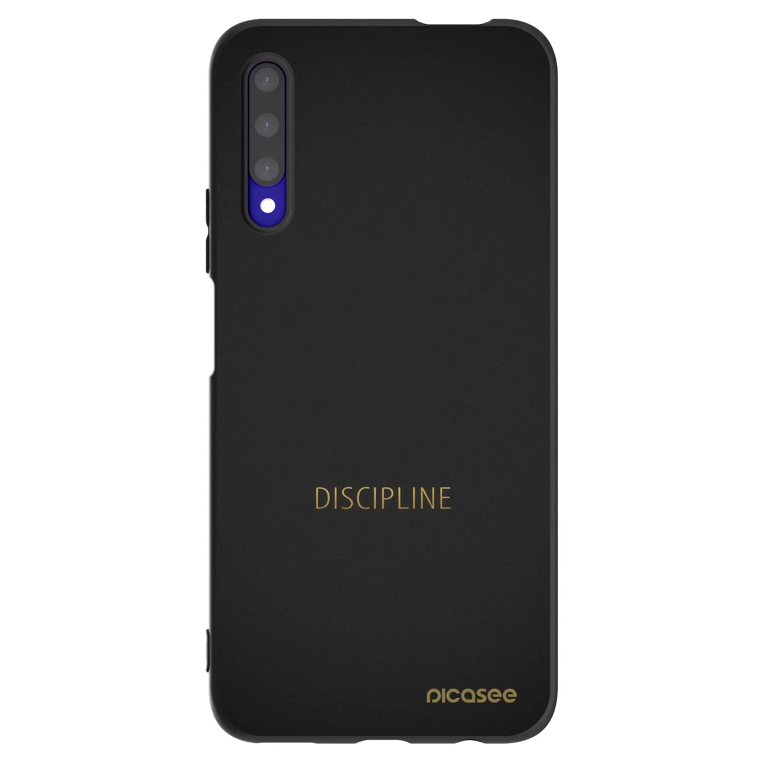 Picasee silikonový černý obal pro Honor 9X Pro - Discipline