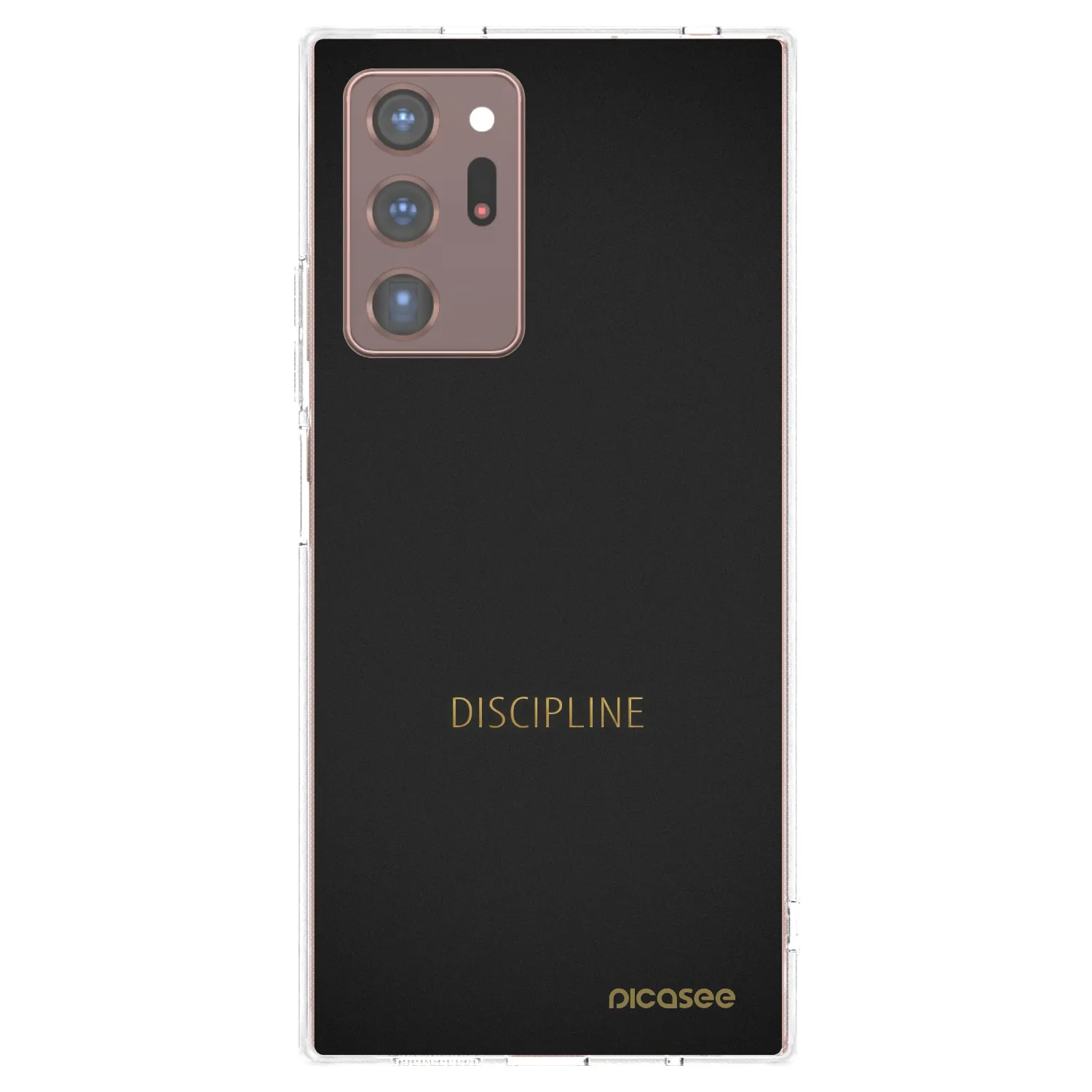 Picasee silikonový průhledný obal pro Samsung Galaxy Note 20 Ultra - Discipline