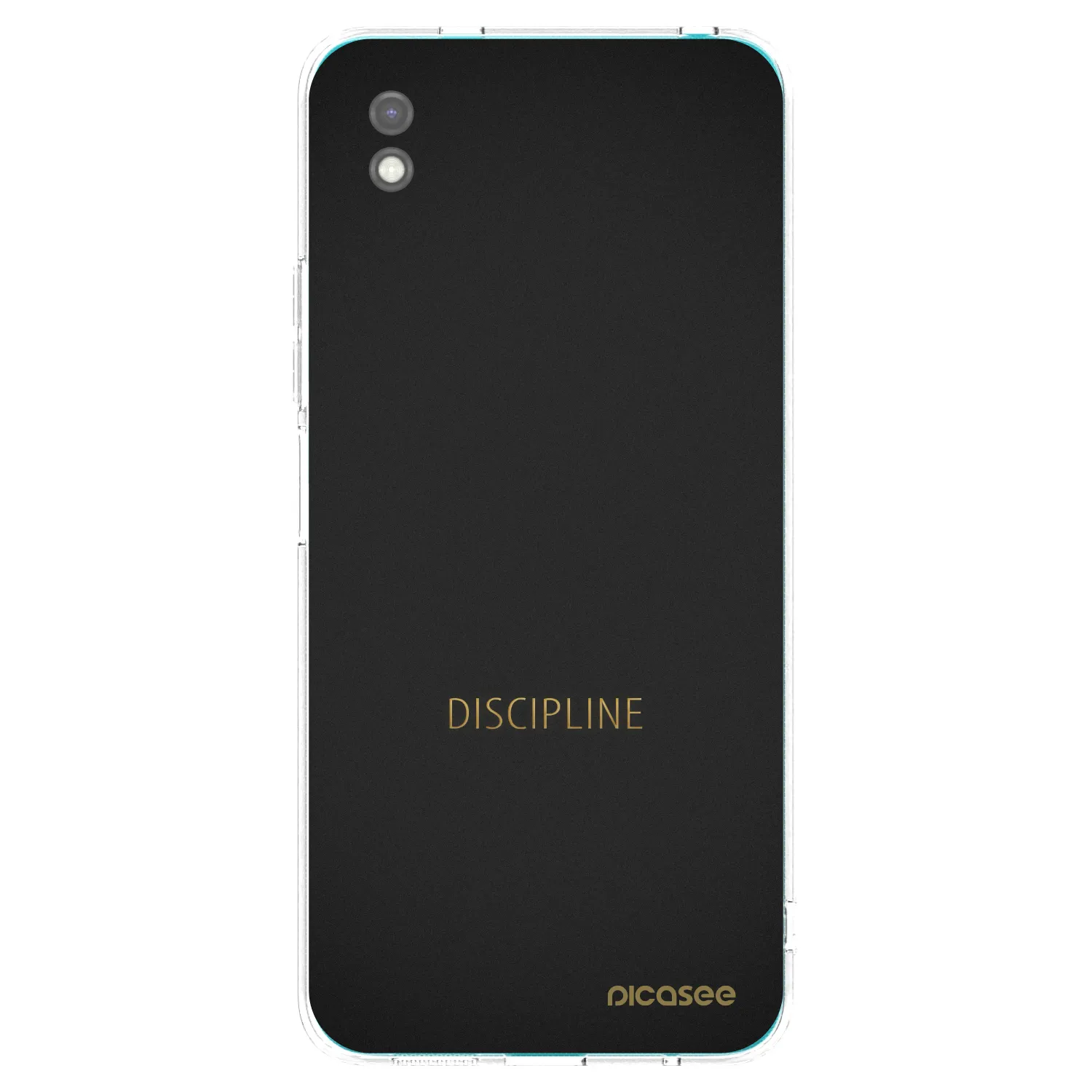 Picasee silikonový černý obal pro Xiaomi Redmi 9A - Discipline