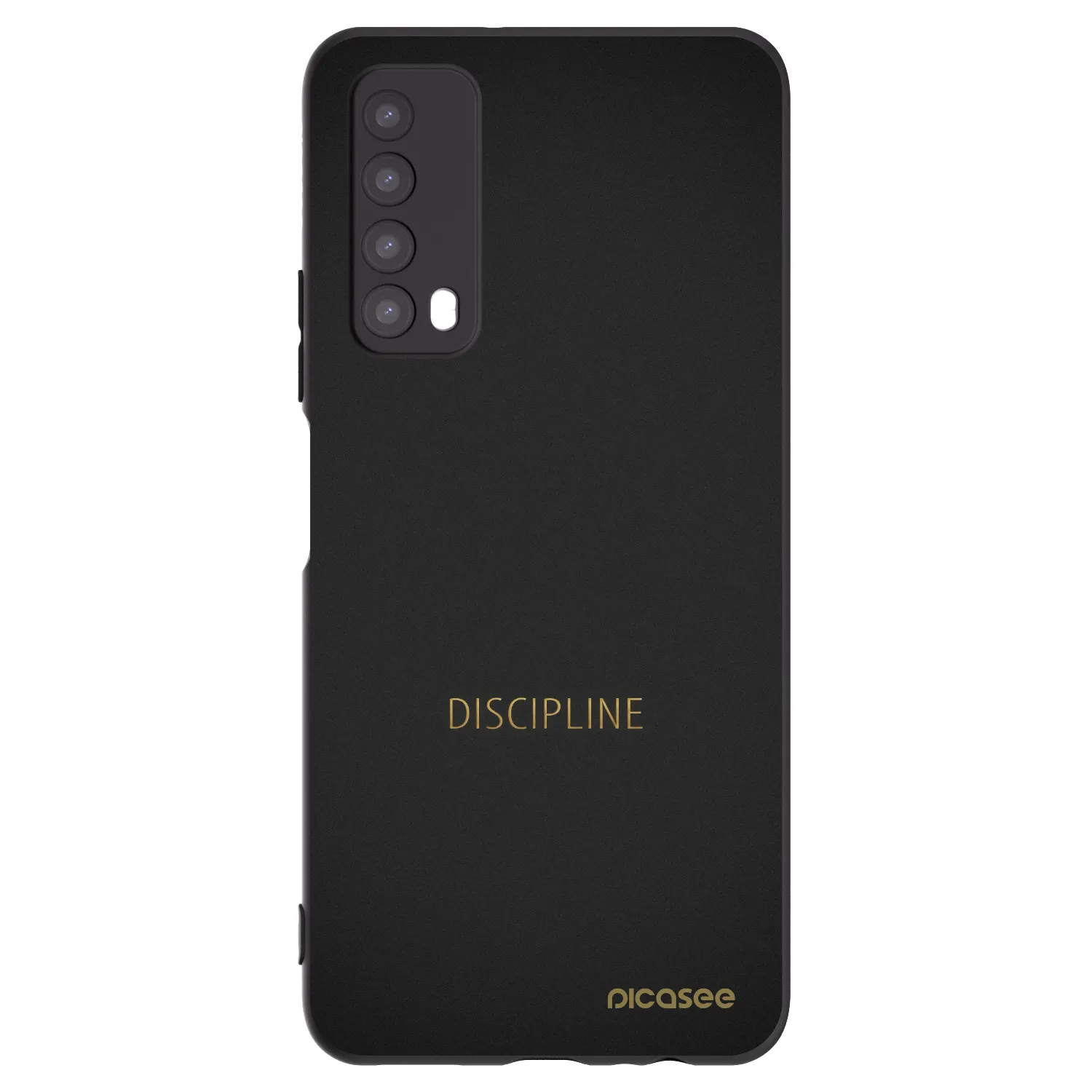 Picasee silikonový černý obal pro Huawei P Smart 2021 - Discipline