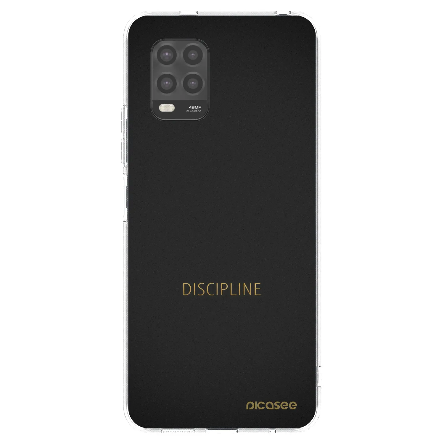 Picasee silikonový průhledný obal pro Xiaomi Mi 10 Lite - Discipline