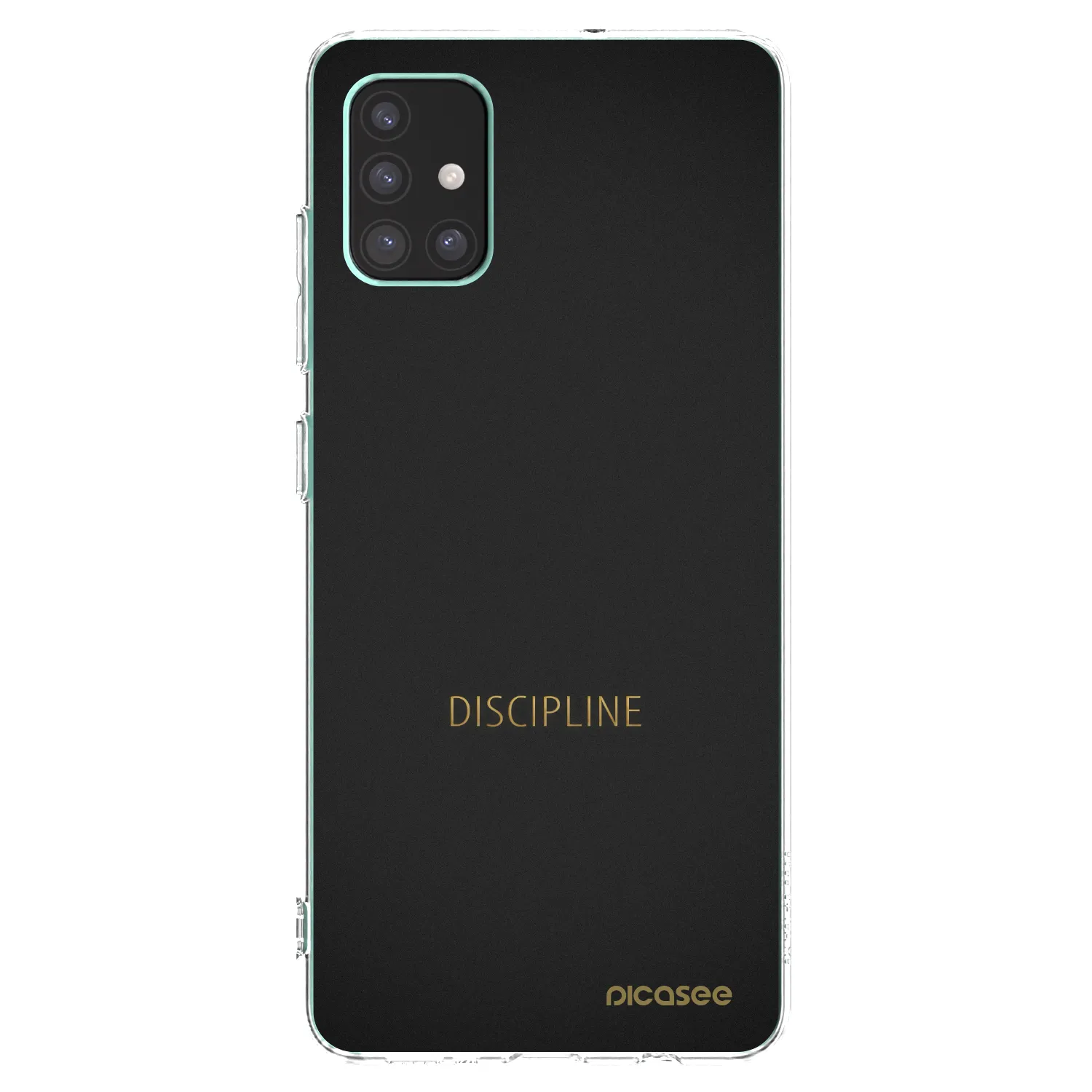 Picasee silikonový průhledný obal pro Samsung Galaxy M51 M515F - Discipline