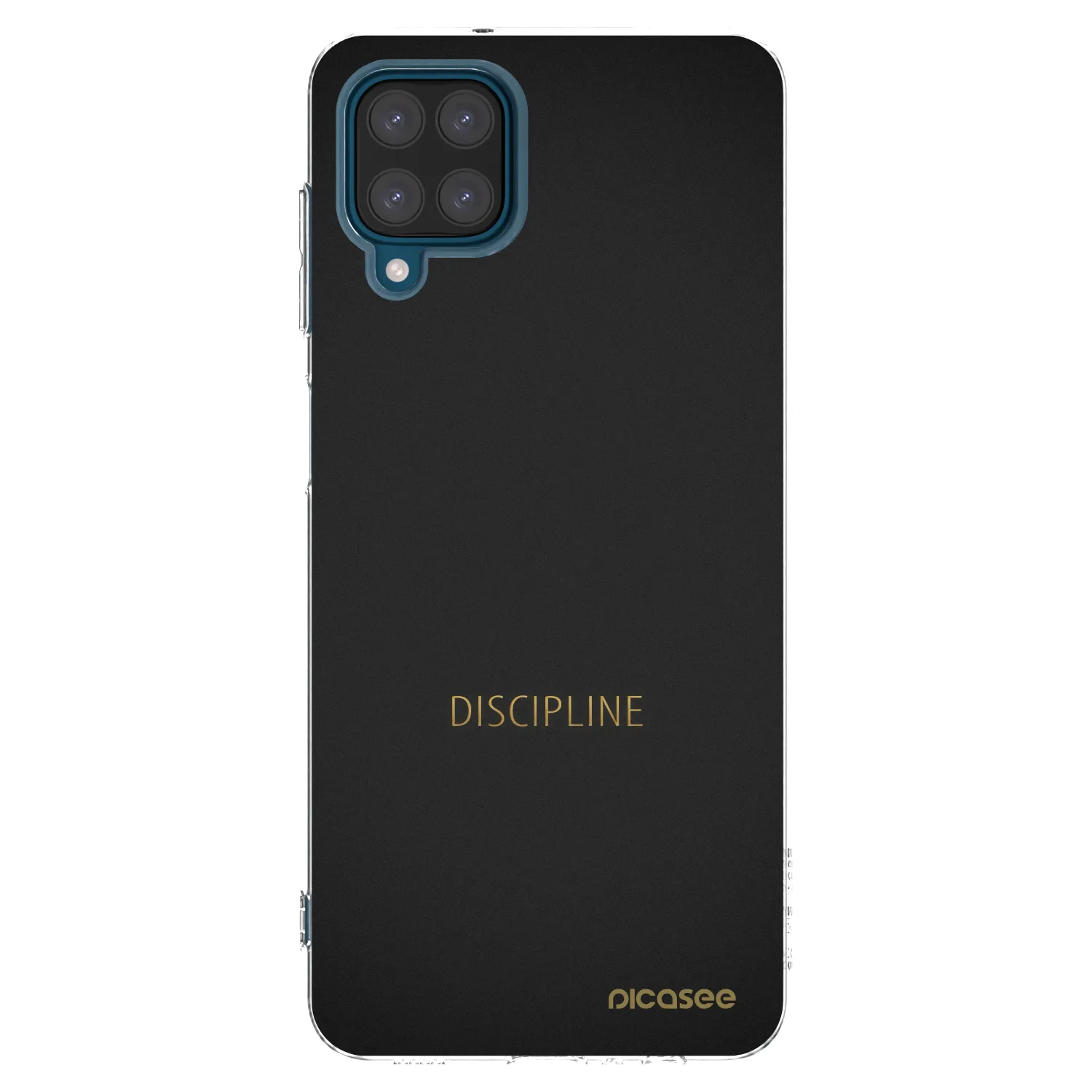 Picasee silikonový průhledný obal pro Samsung Galaxy A12 A125F - Discipline