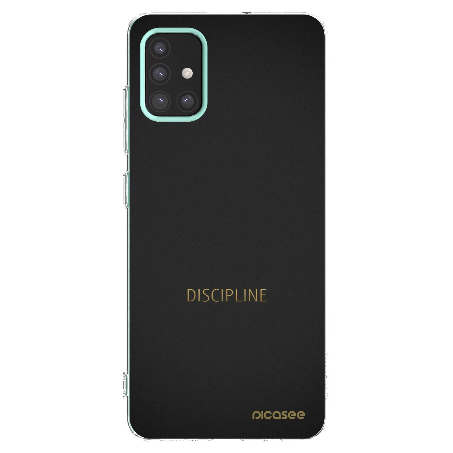 Picasee silikonový průhledný obal pro Samsung Galaxy M31s - Discipline