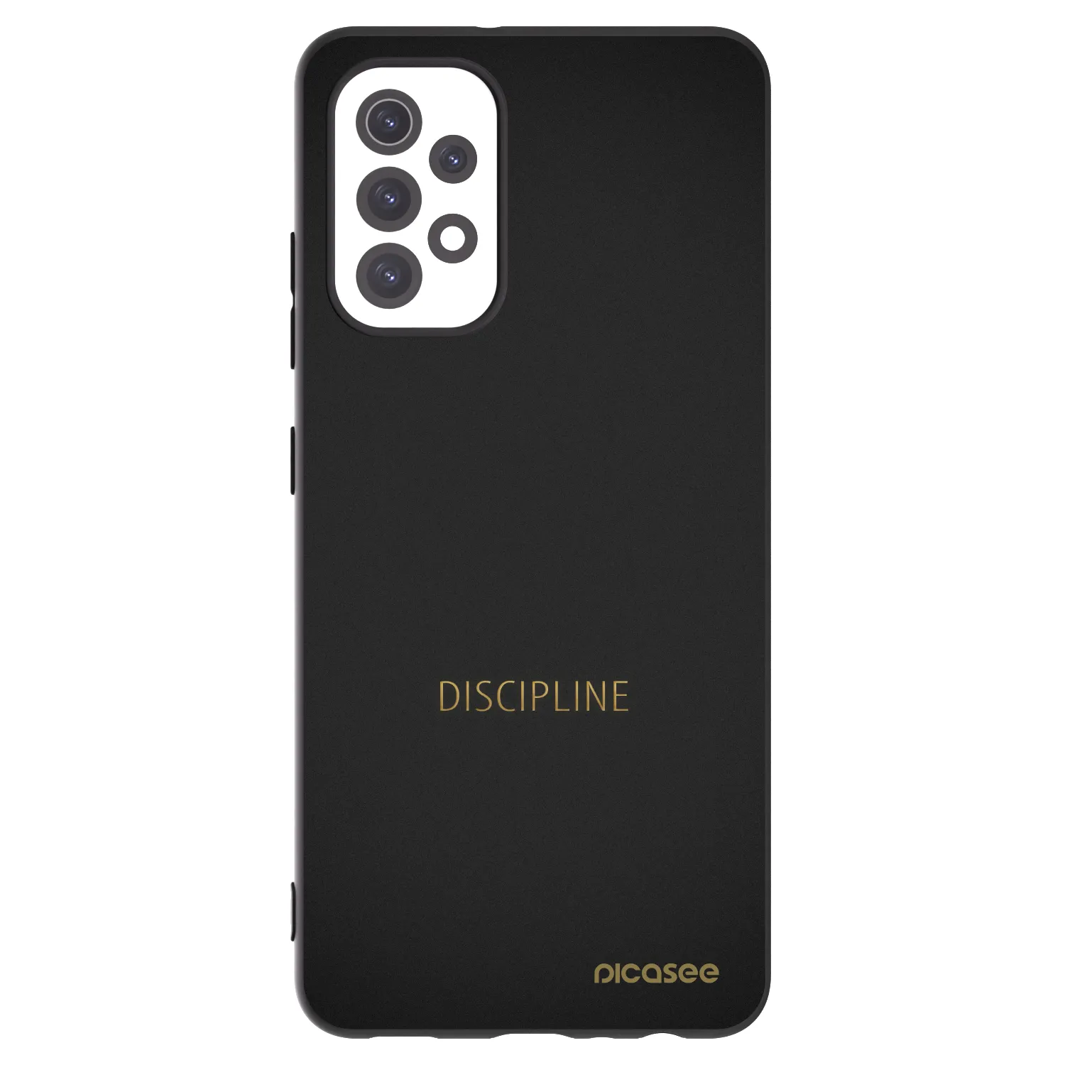 Picasee silikonový černý obal pro Samsung Galaxy A32 5G A326B - Discipline