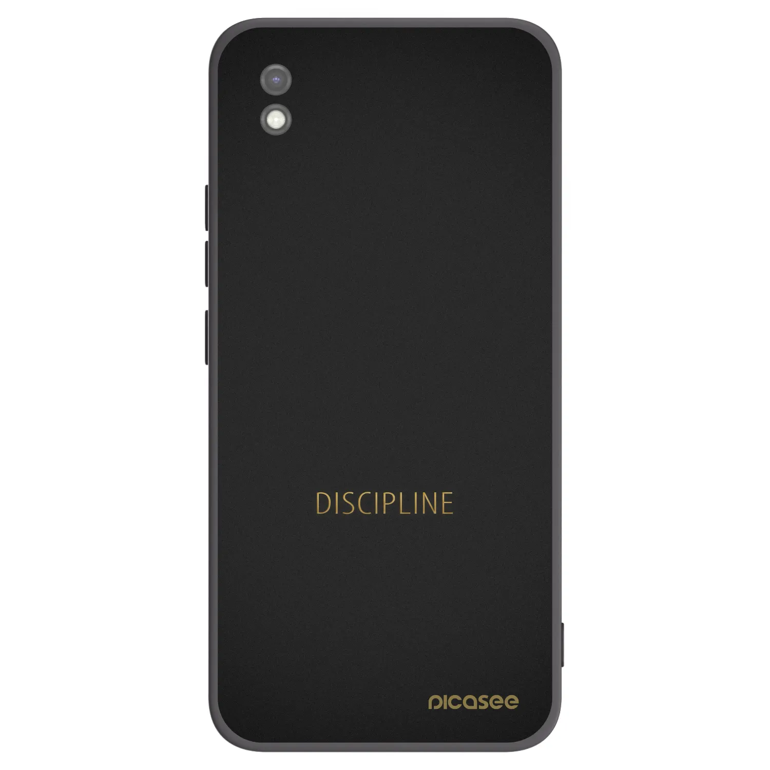 Picasee silikonový černý obal pro Xiaomi Redmi 9AT - Discipline