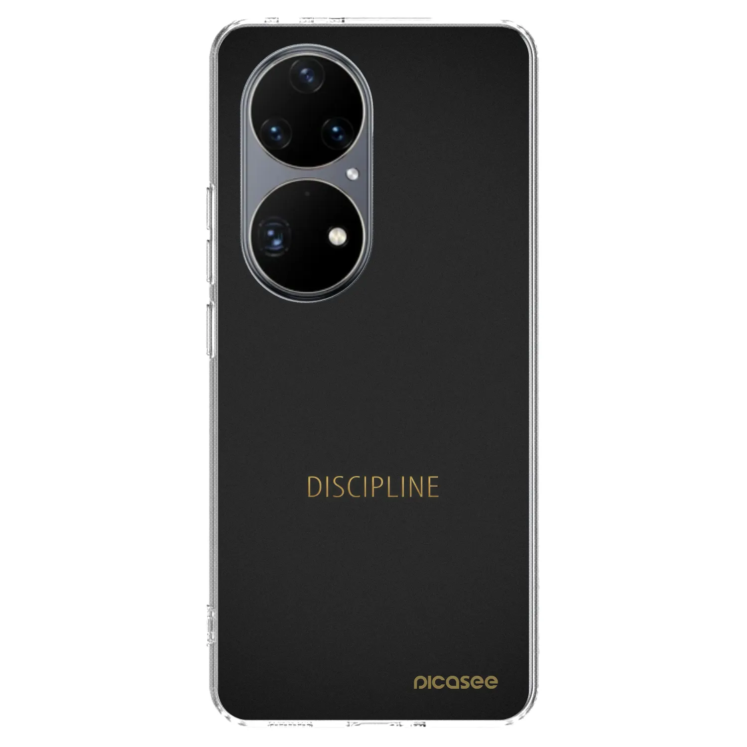 Picasee silikonový průhledný obal pro Huawei P50 - Discipline