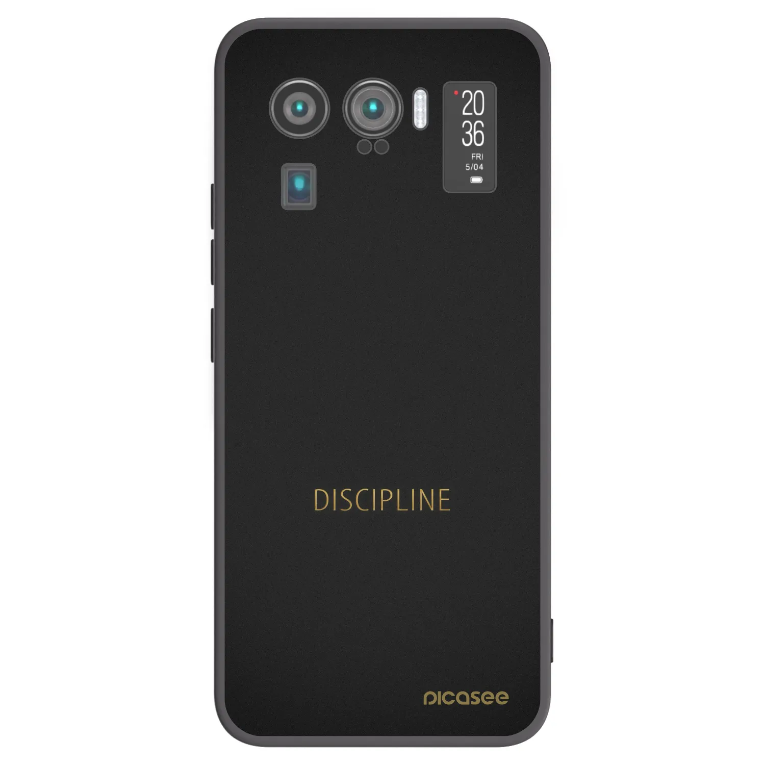 Picasee silikonový černý obal pro Xiaomi Mi 11 Ultra - Discipline