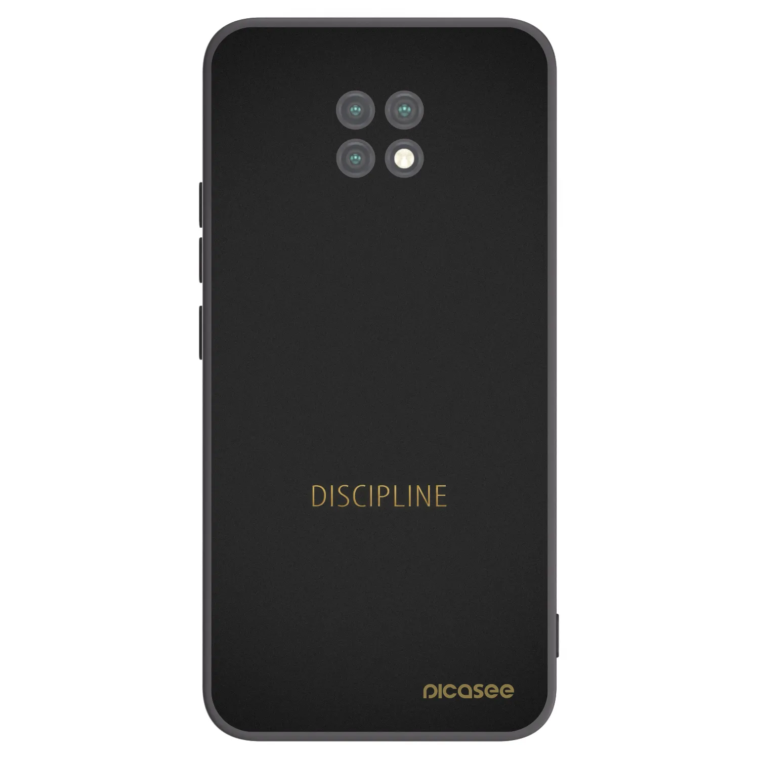 Picasee silikonový černý obal pro Xiaomi Redmi Note 9T - Discipline