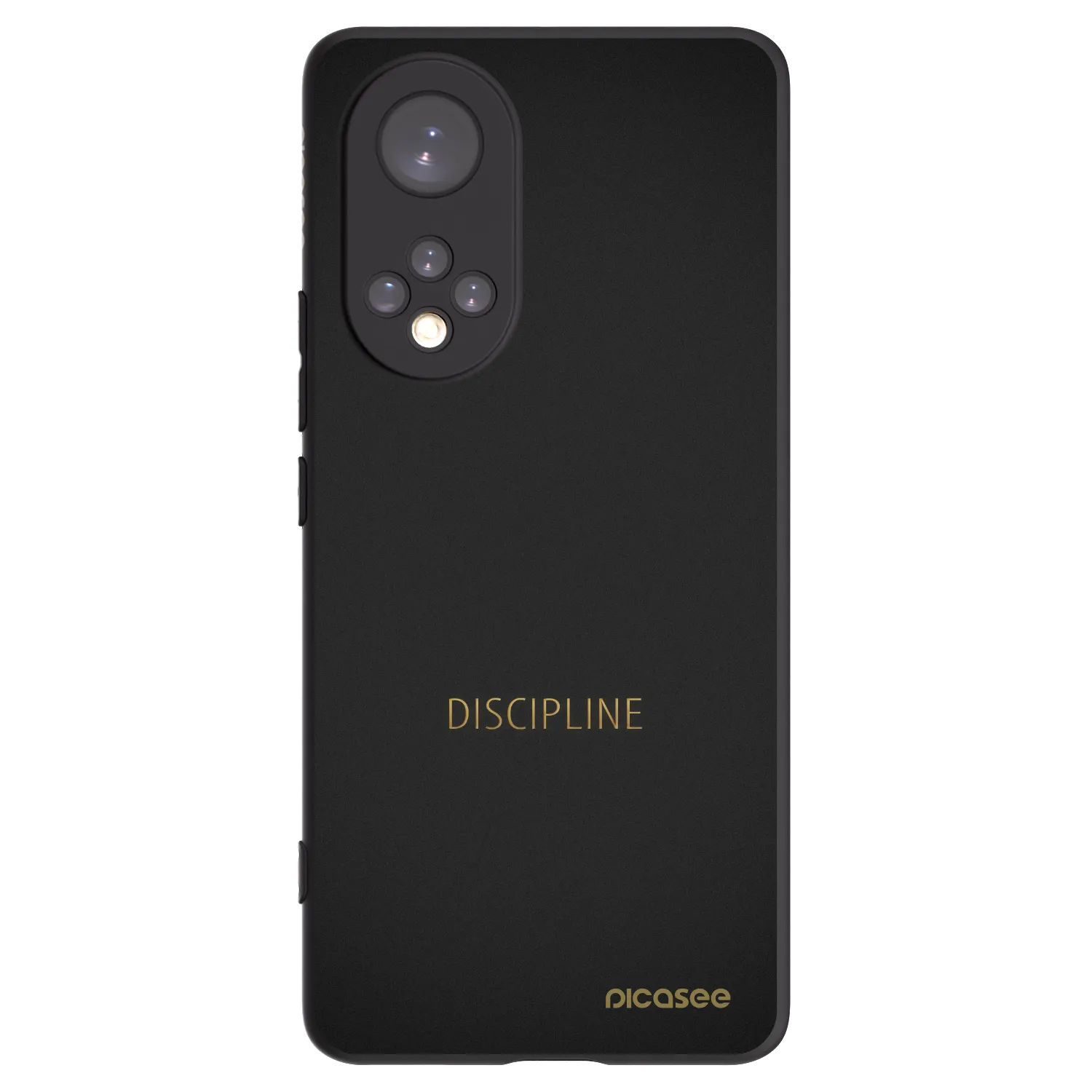 Picasee silikonový černý obal pro Honor 50 5G - Discipline