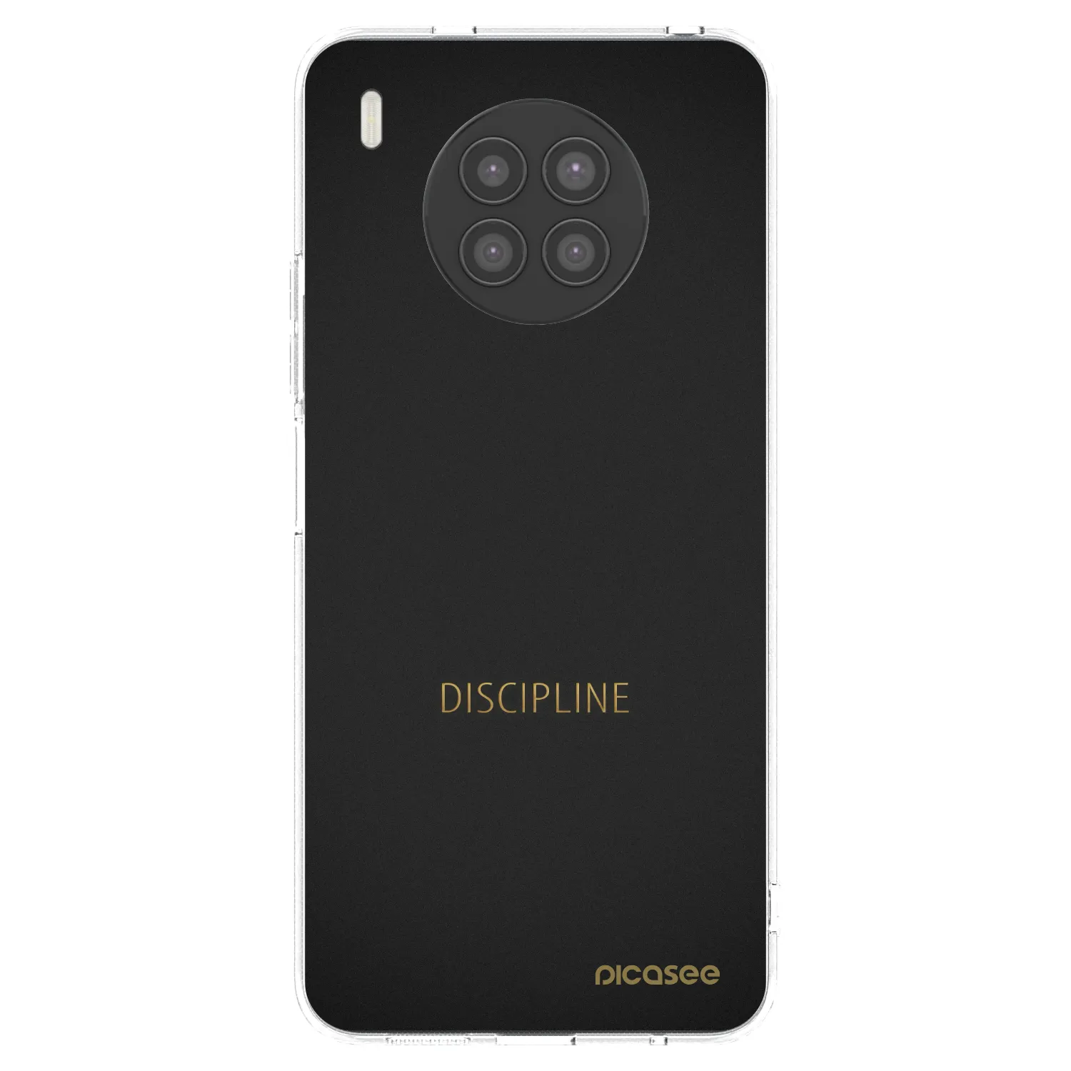 Picasee silikonový průhledný obal pro Huawei Nova 8i - Discipline