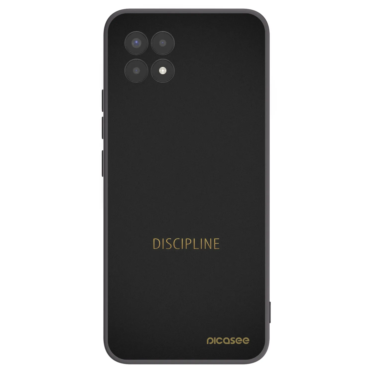 Picasee silikonový černý obal pro Realme 8i - Discipline