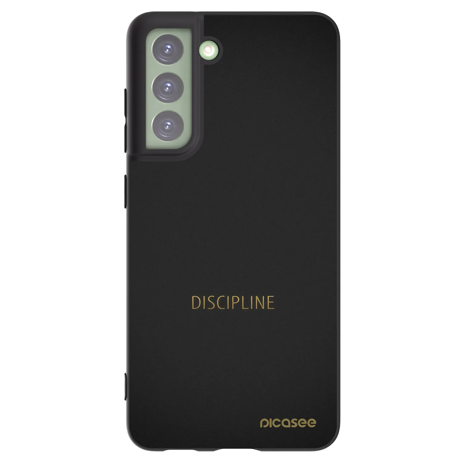 Picasee silikonový černý obal pro Samsung Galaxy S21 FE 5G - Discipline