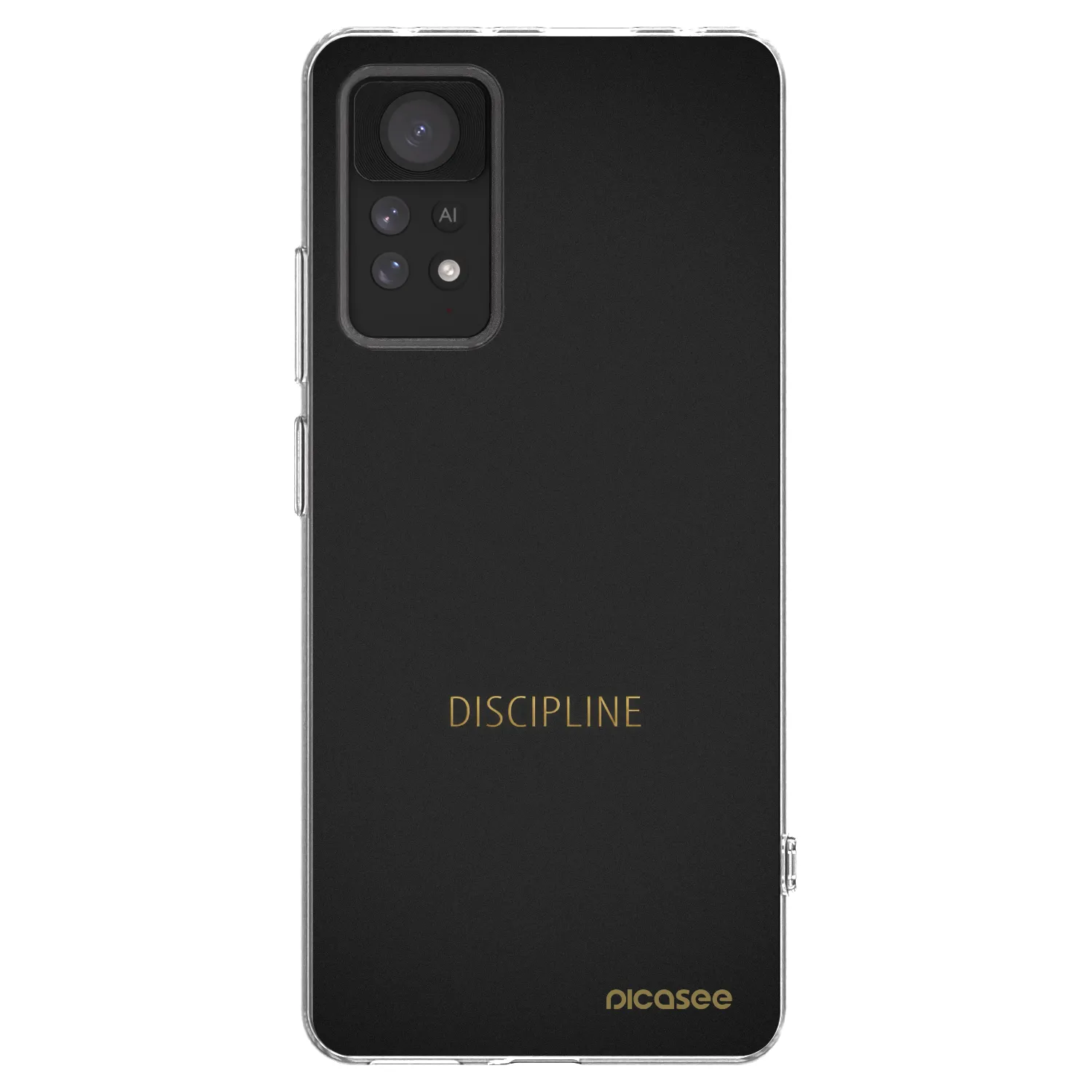 Picasee silikonový průhledný obal pro Xiaomi Redmi Note 11 Pro - Discipline