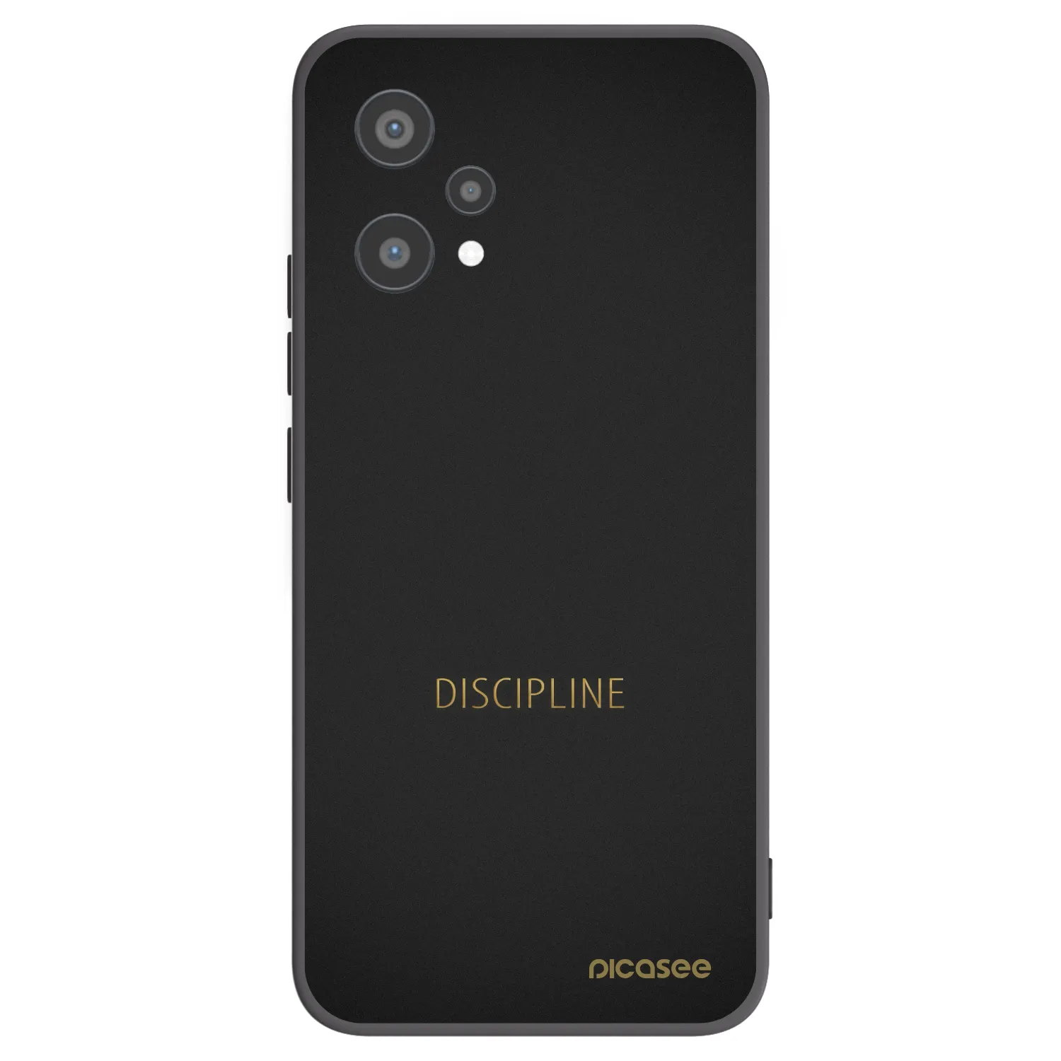 Picasee silikonový černý obal pro Realme 9 Pro 5G - Discipline