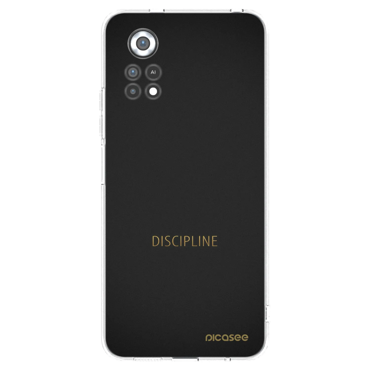 Picasee silikonový průhledný obal pro Xiaomi Poco X4 Pro 5G - Discipline