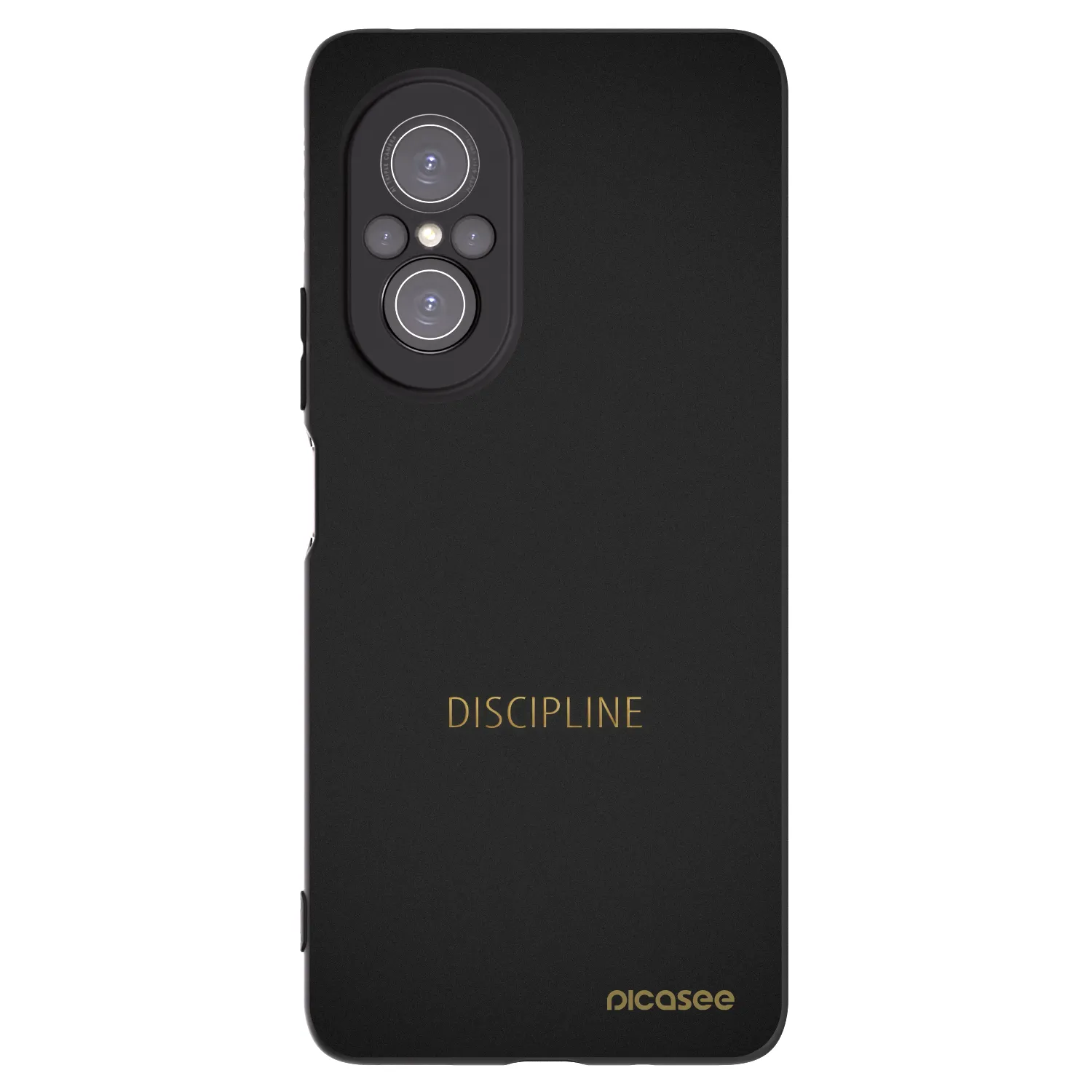 Picasee silikonový černý obal pro Huawei Nova 9 SE - Discipline
