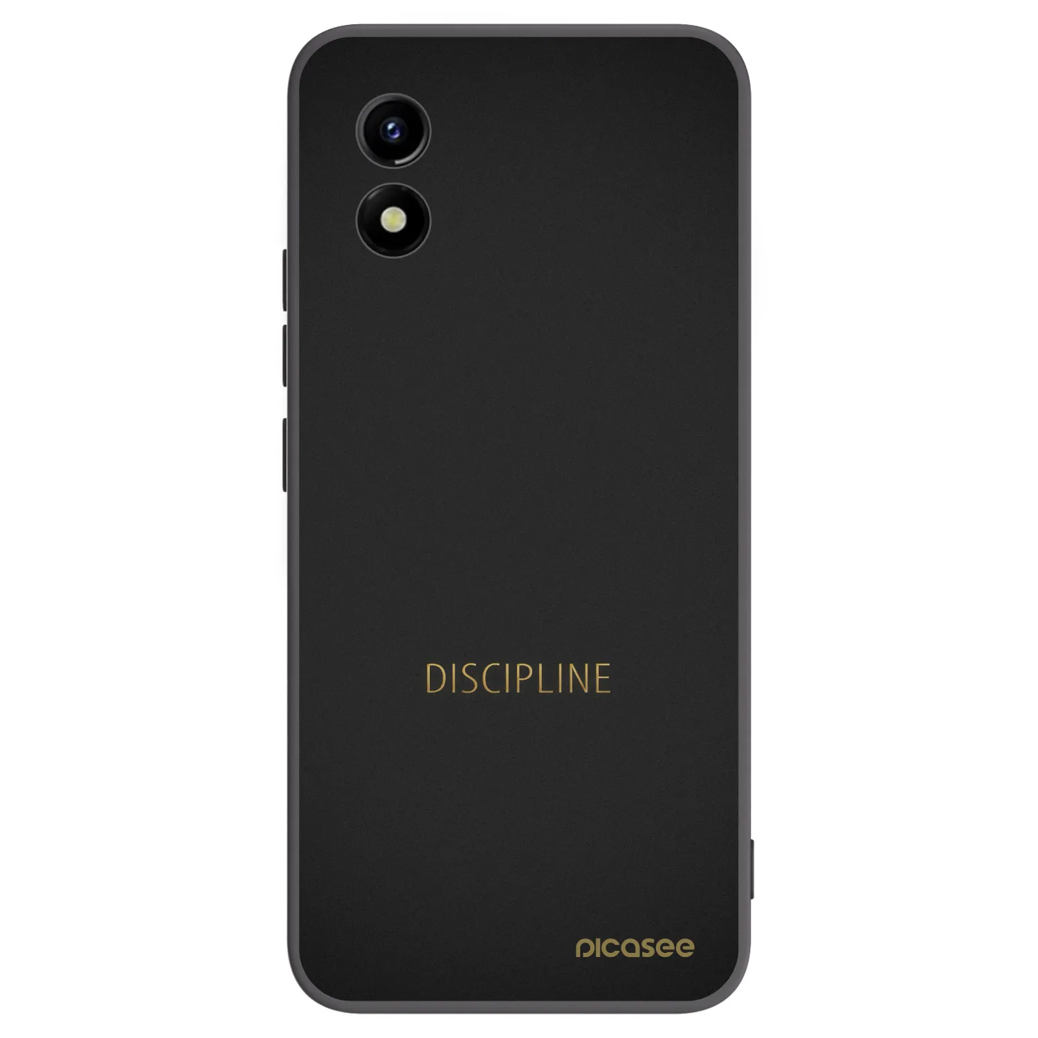 Picasee silikonový černý obal pro Vivo Y01 - Discipline