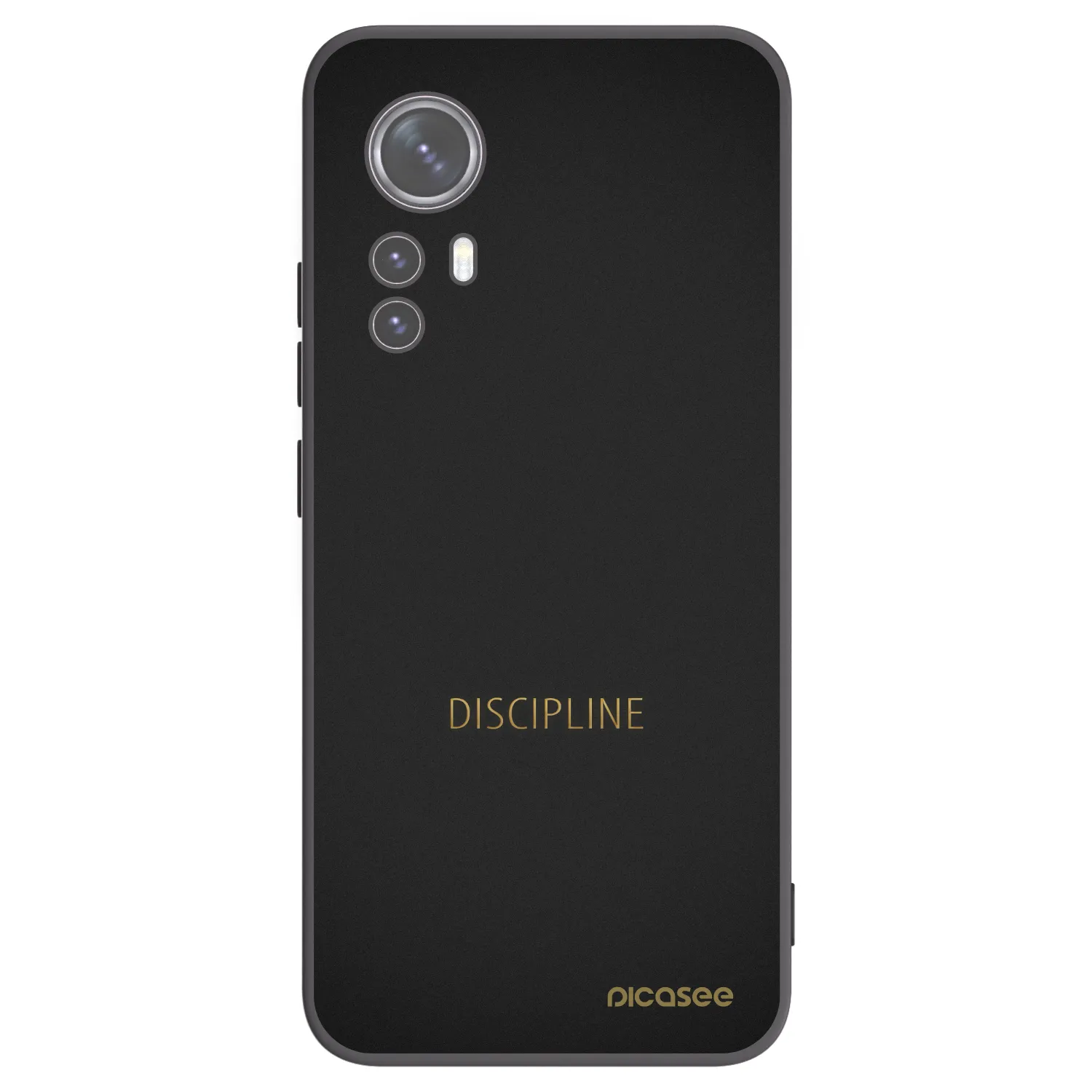 Picasee silikonový černý obal pro Xiaomi 12X - Discipline