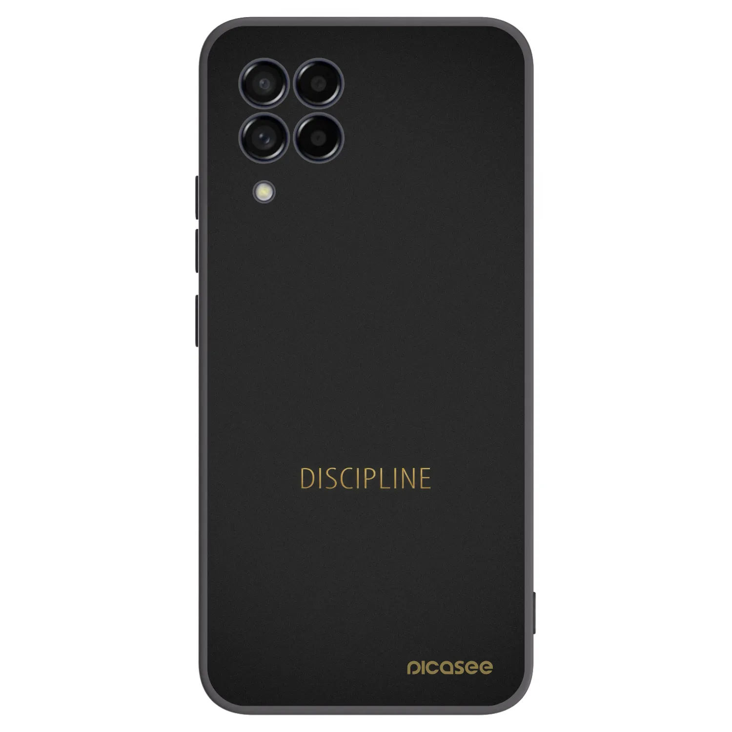 Picasee silikonový černý obal pro Samsung Galaxy M53 5G - Discipline