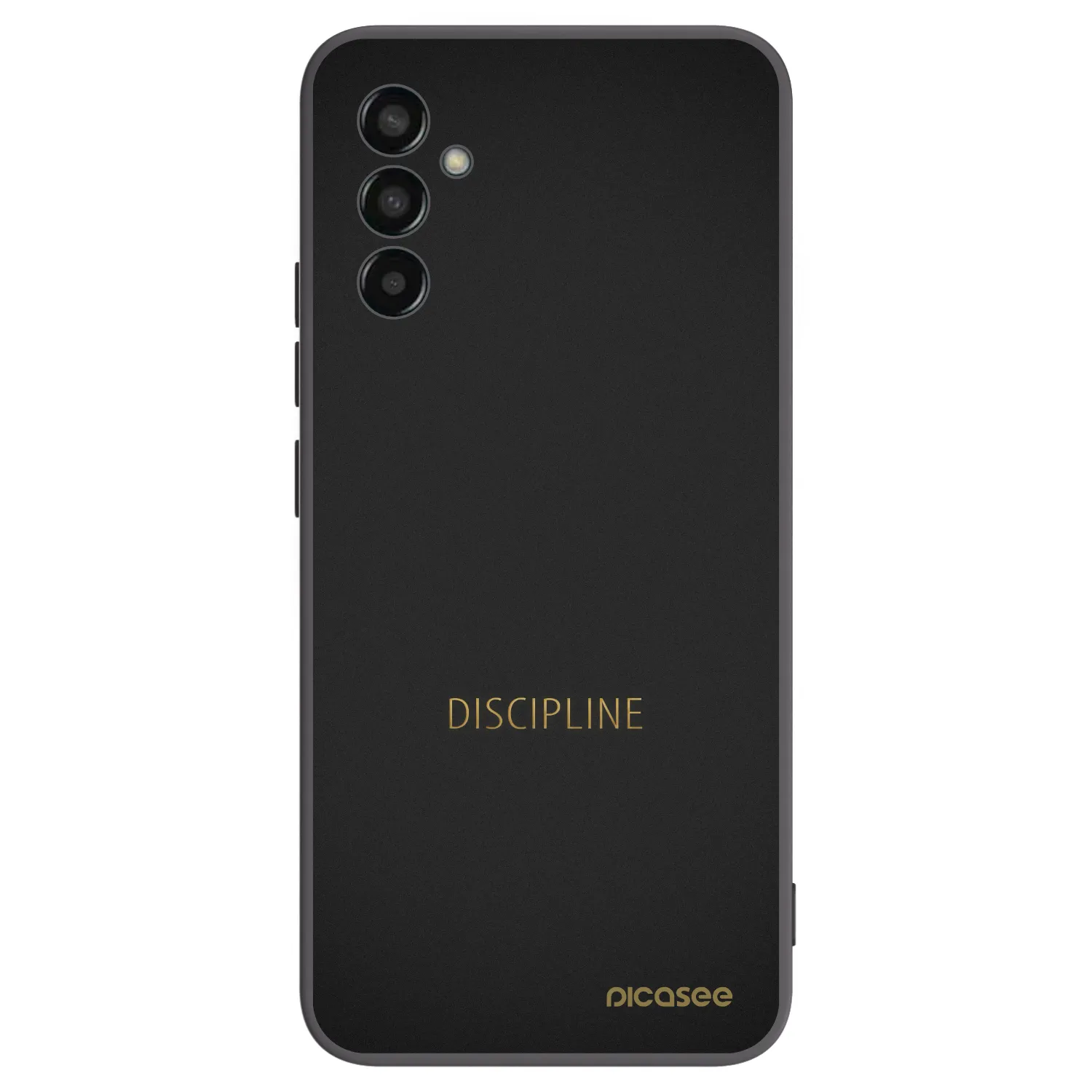 Picasee silikonový černý obal pro Samsung Galaxy M13 M135F - Discipline