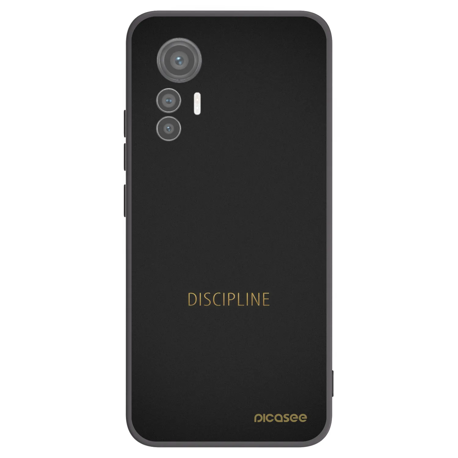 Picasee silikonový černý obal pro Xiaomi 12 Lite - Discipline