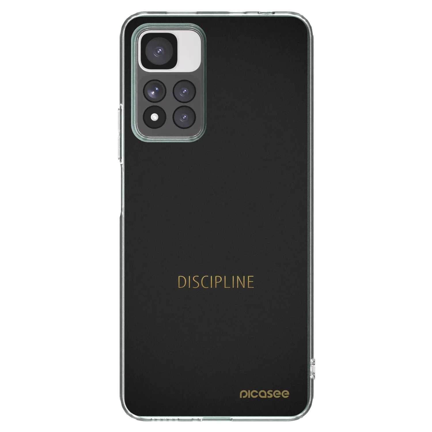 Picasee silikonový průhledný obal pro Xiaomi Redmi Note 11 Pro+ 5G - Discipline