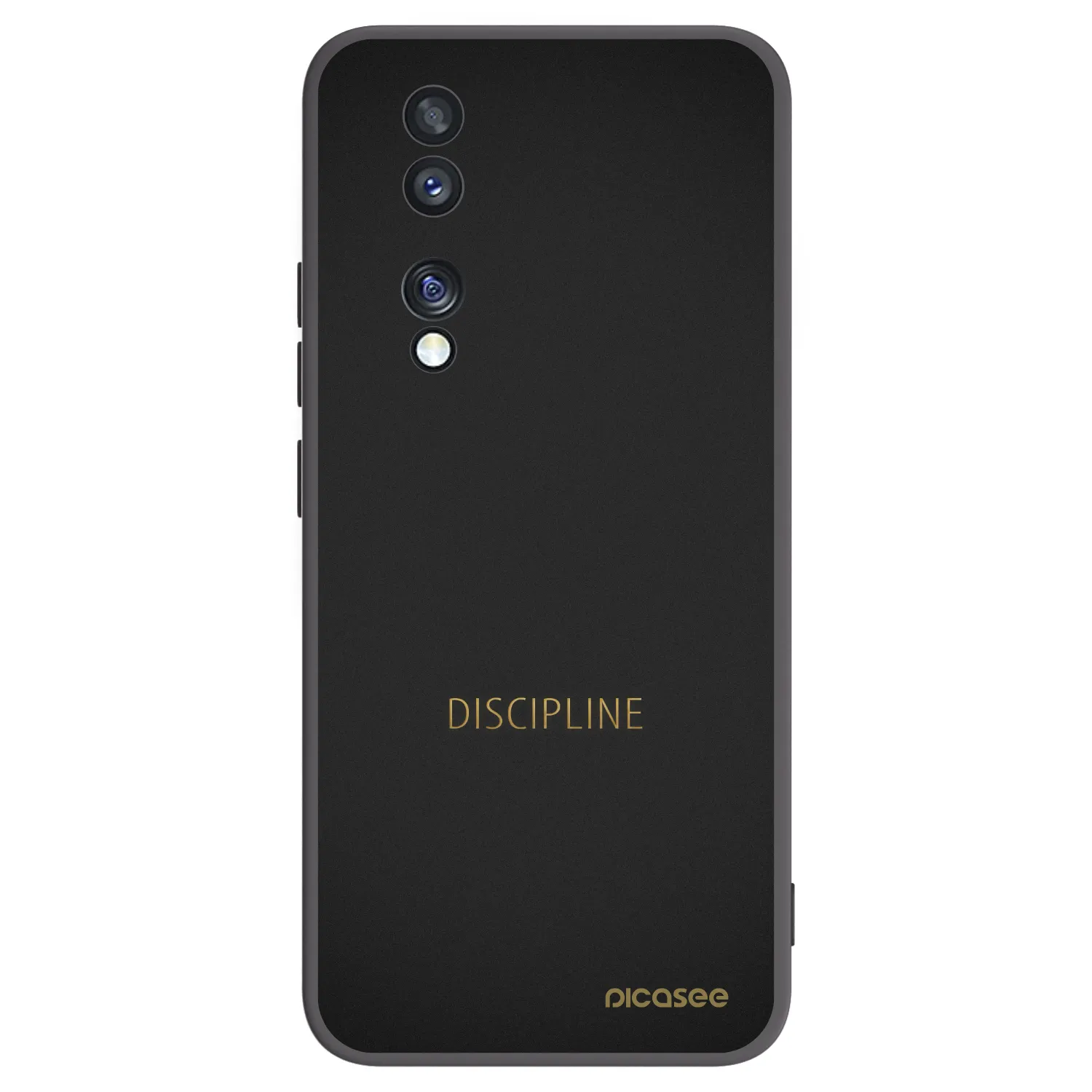 Picasee silikonový černý obal pro Honor 70 - Discipline