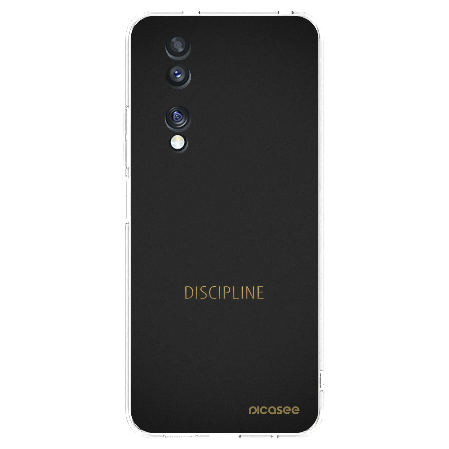 Picasee silikonový průhledný obal pro Honor 70 - Discipline