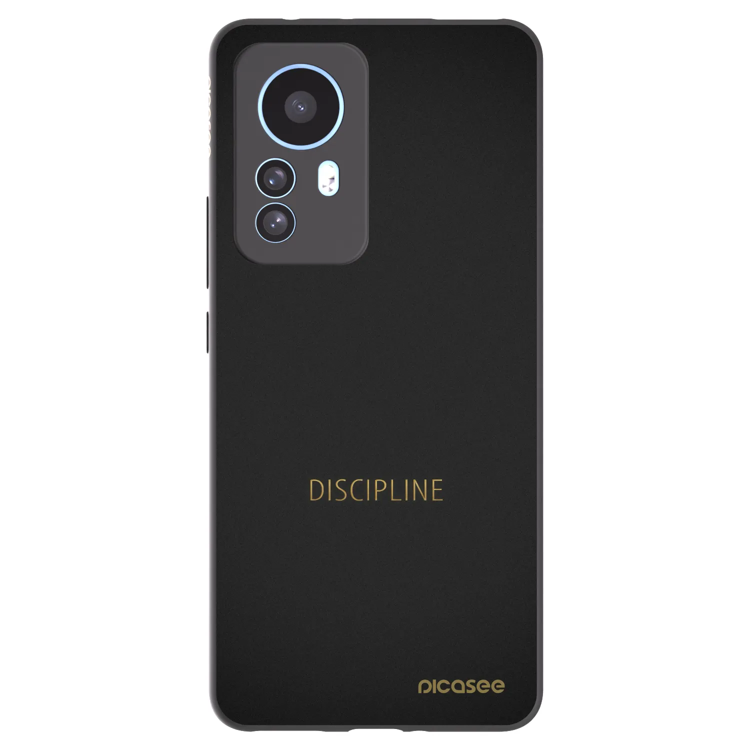Picasee silikonový černý obal pro Xiaomi 12T Pro - Discipline
