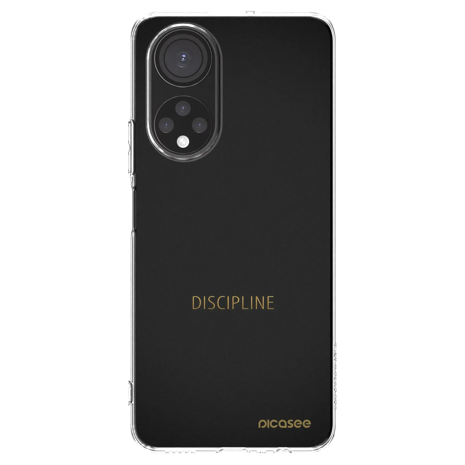 Picasee silikonový průhledný obal pro Honor X7 - Discipline