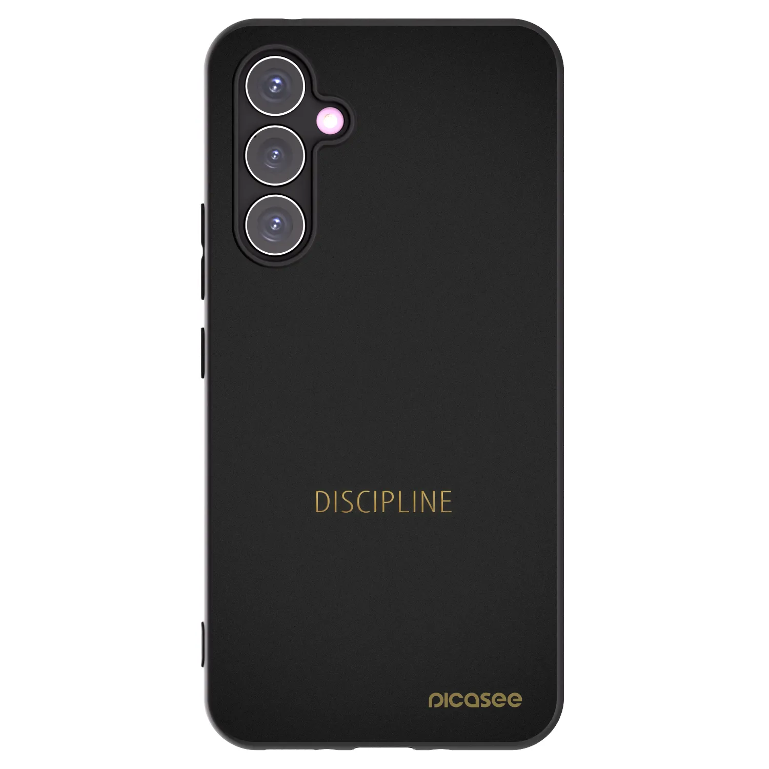 Picasee silikonový černý obal pro Samsung Galaxy A54 5G A546B - Discipline