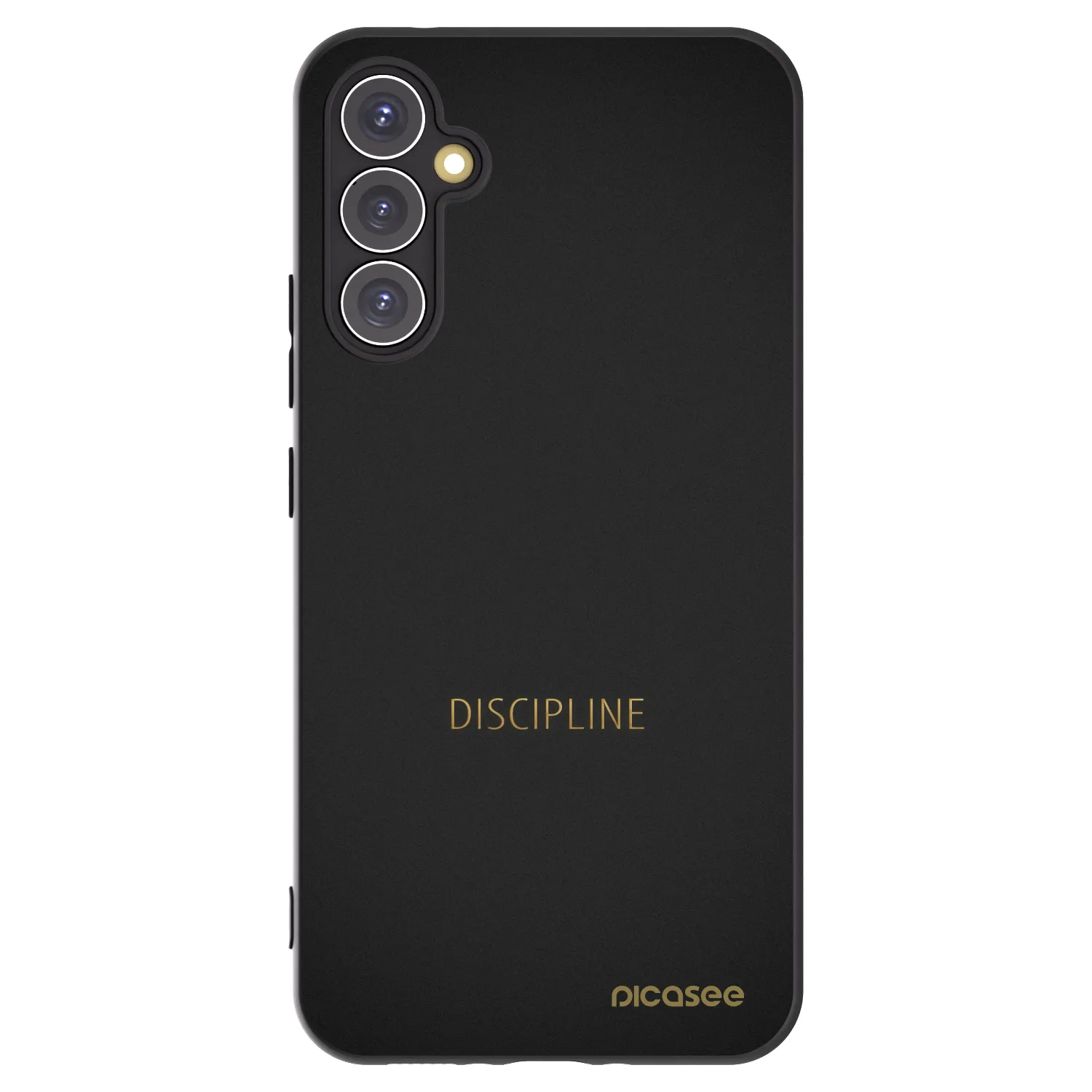 Picasee silikonový černý obal pro Samsung Galaxy A34 5G A346B - Discipline