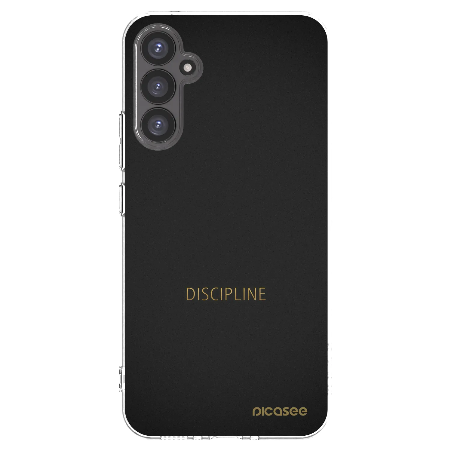 Picasee silikonový průhledný obal pro Samsung Galaxy A34 5G A346B - Discipline