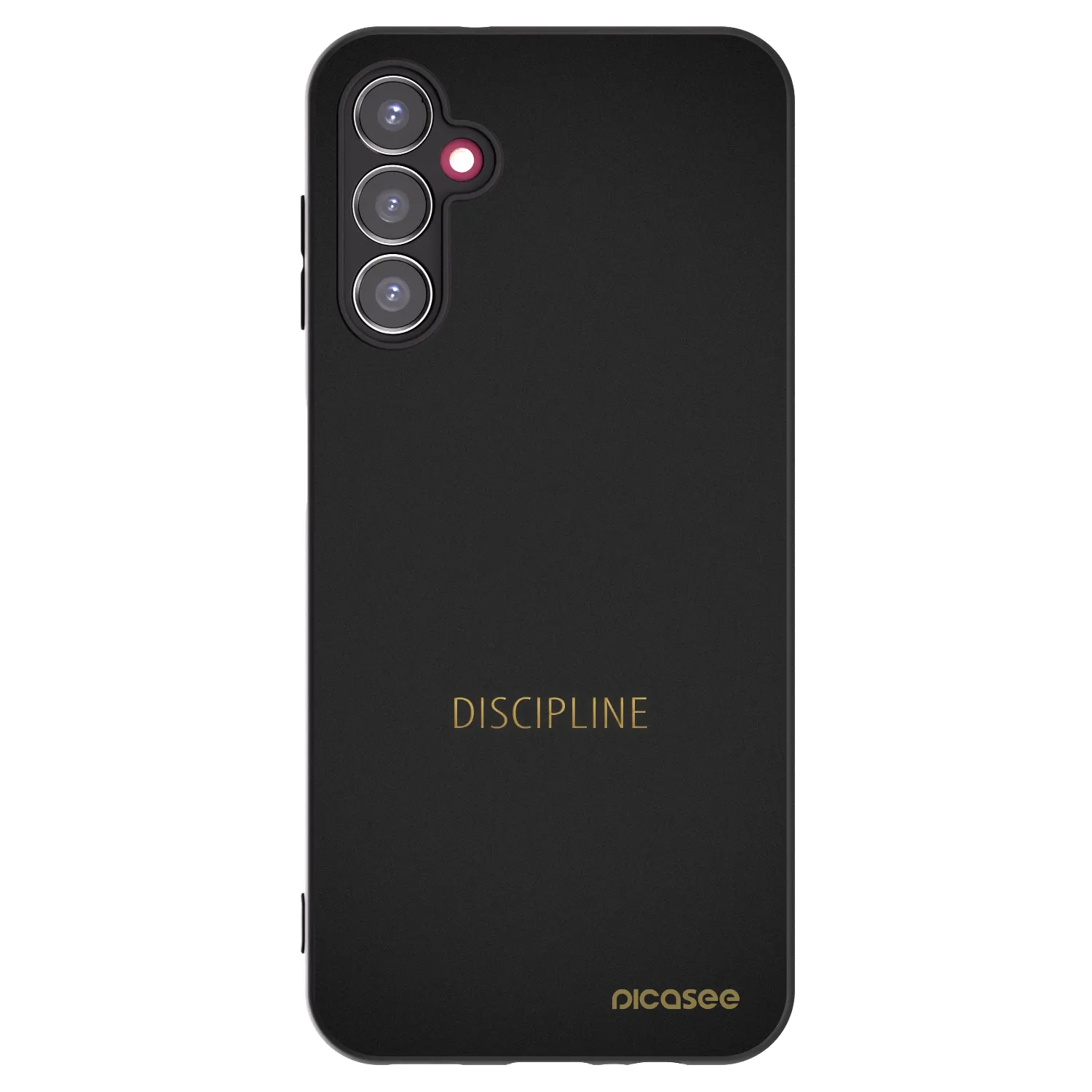 Picasee silikonový černý obal pro Samsung Galaxy A14 5G A146P - Discipline