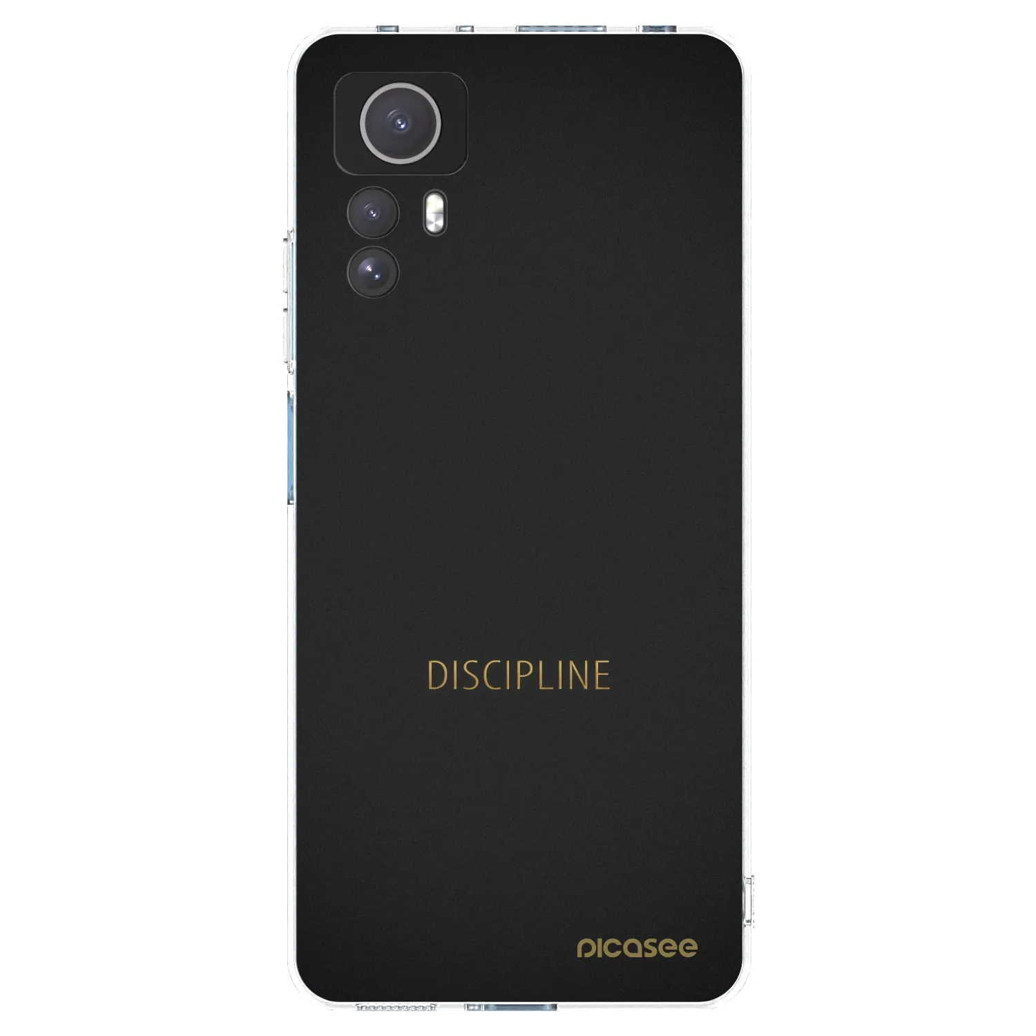Picasee silikonový průhledný obal pro Xiaomi Redmi Note 12S - Discipline