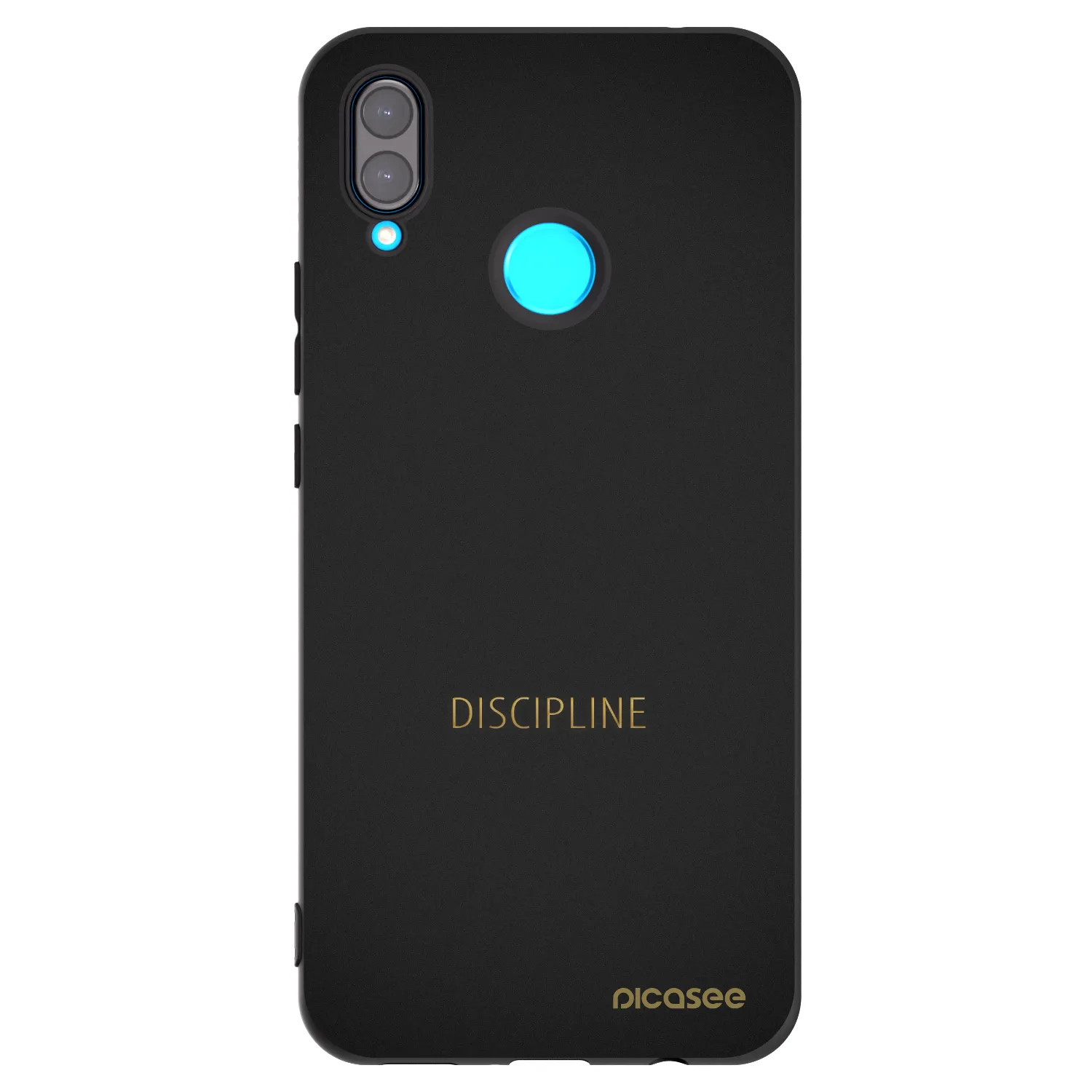 Picasee silikonový černý obal pro Huawei Nova 3 - Discipline