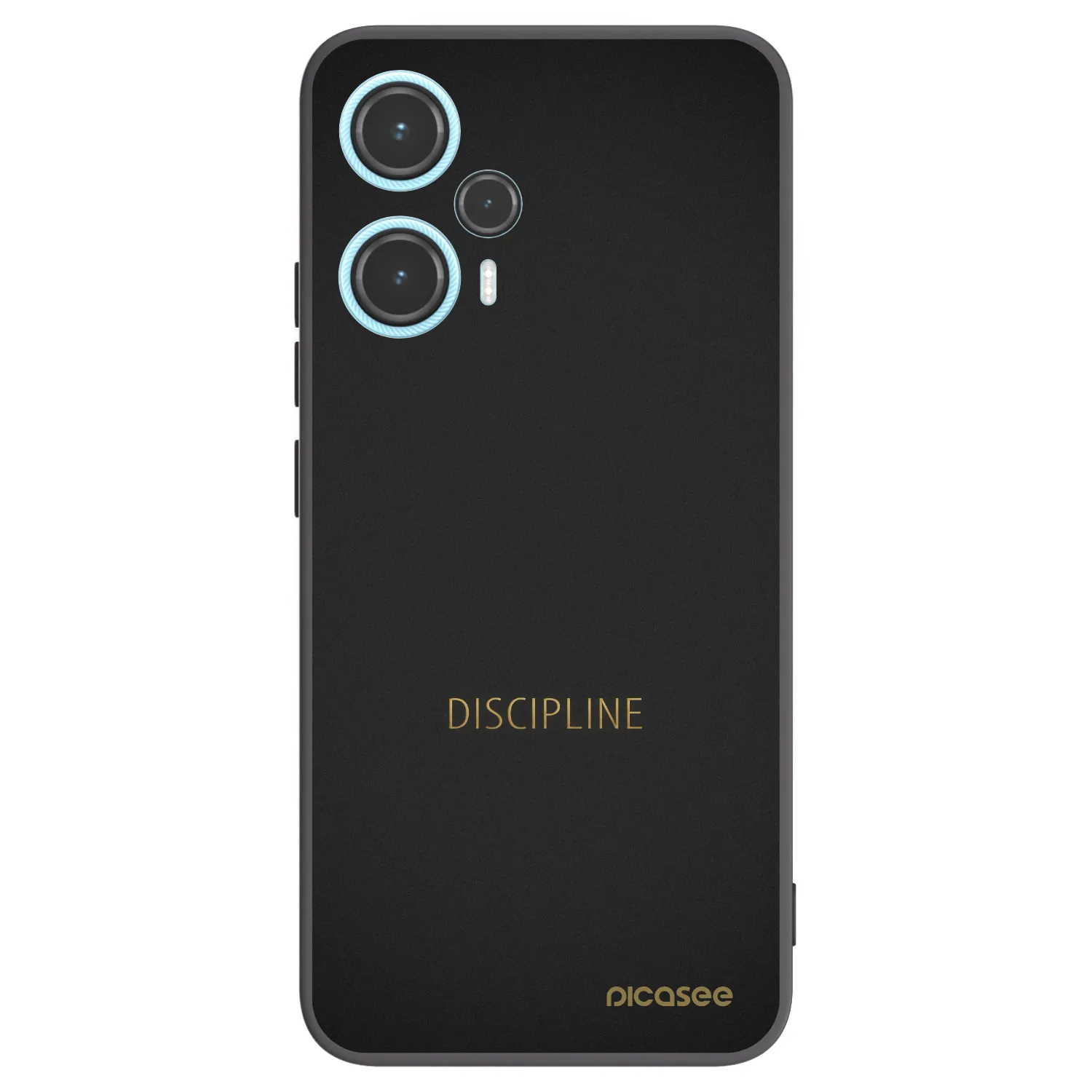 Picasee silikonový černý obal pro Xiaomi Poco F5 - Discipline