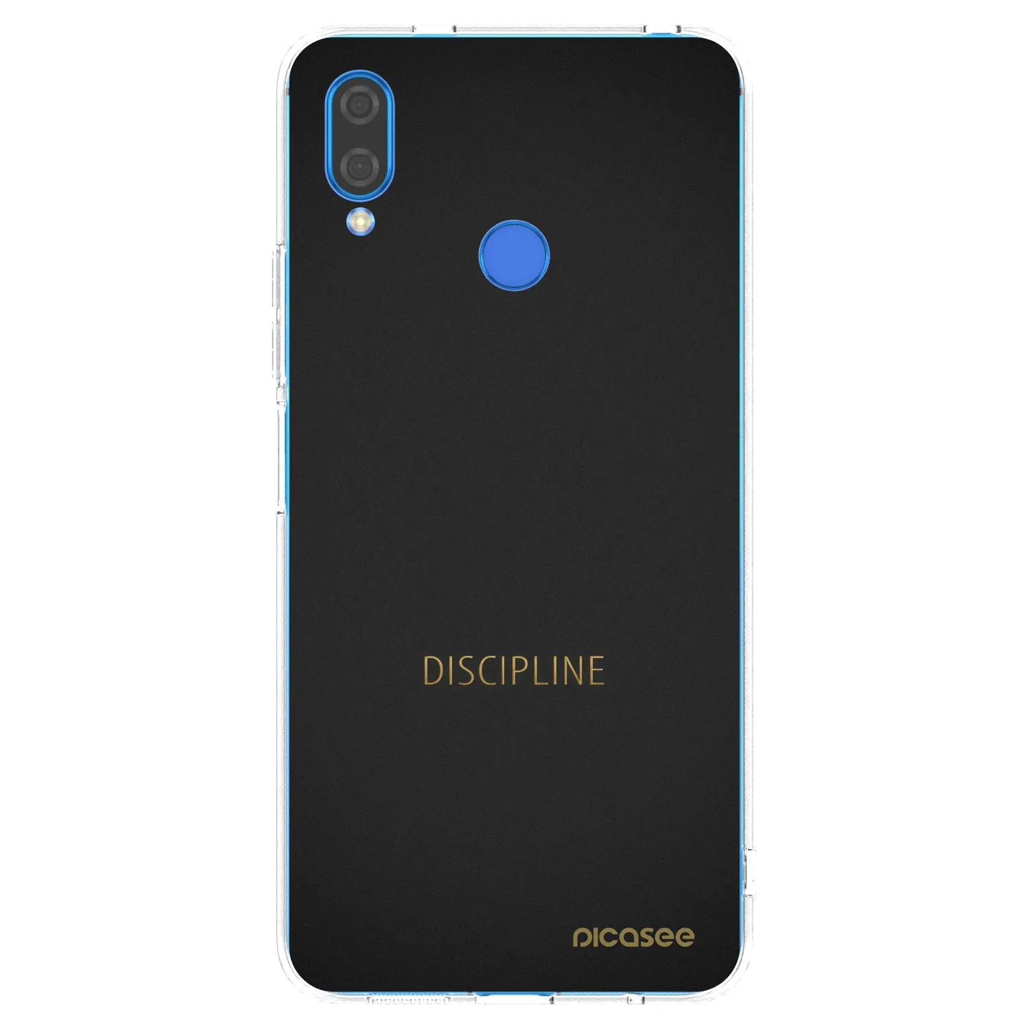 Picasee silikonový průhledný obal pro Huawei Nova 3i - Discipline
