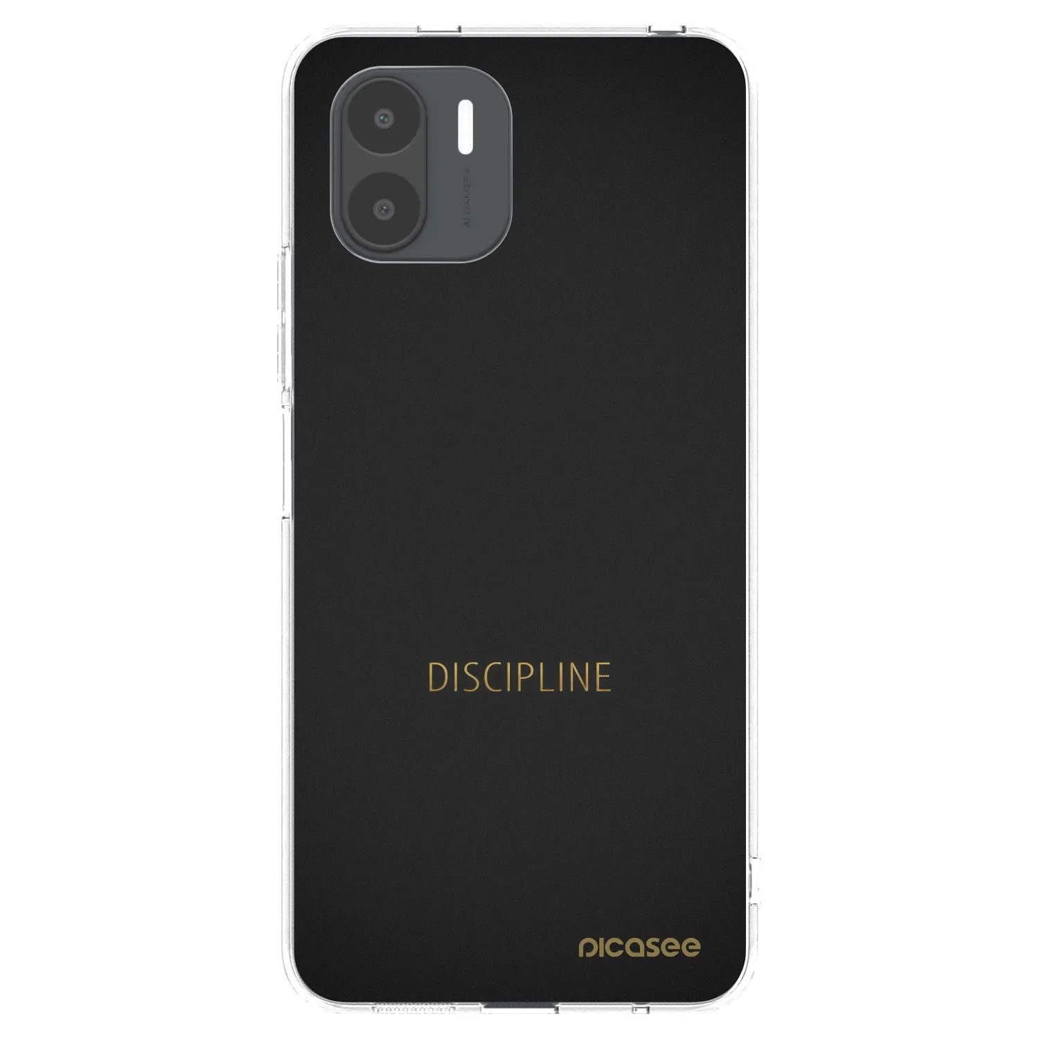 Picasee silikonový průhledný obal pro Xiaomi Redmi A2 - Discipline