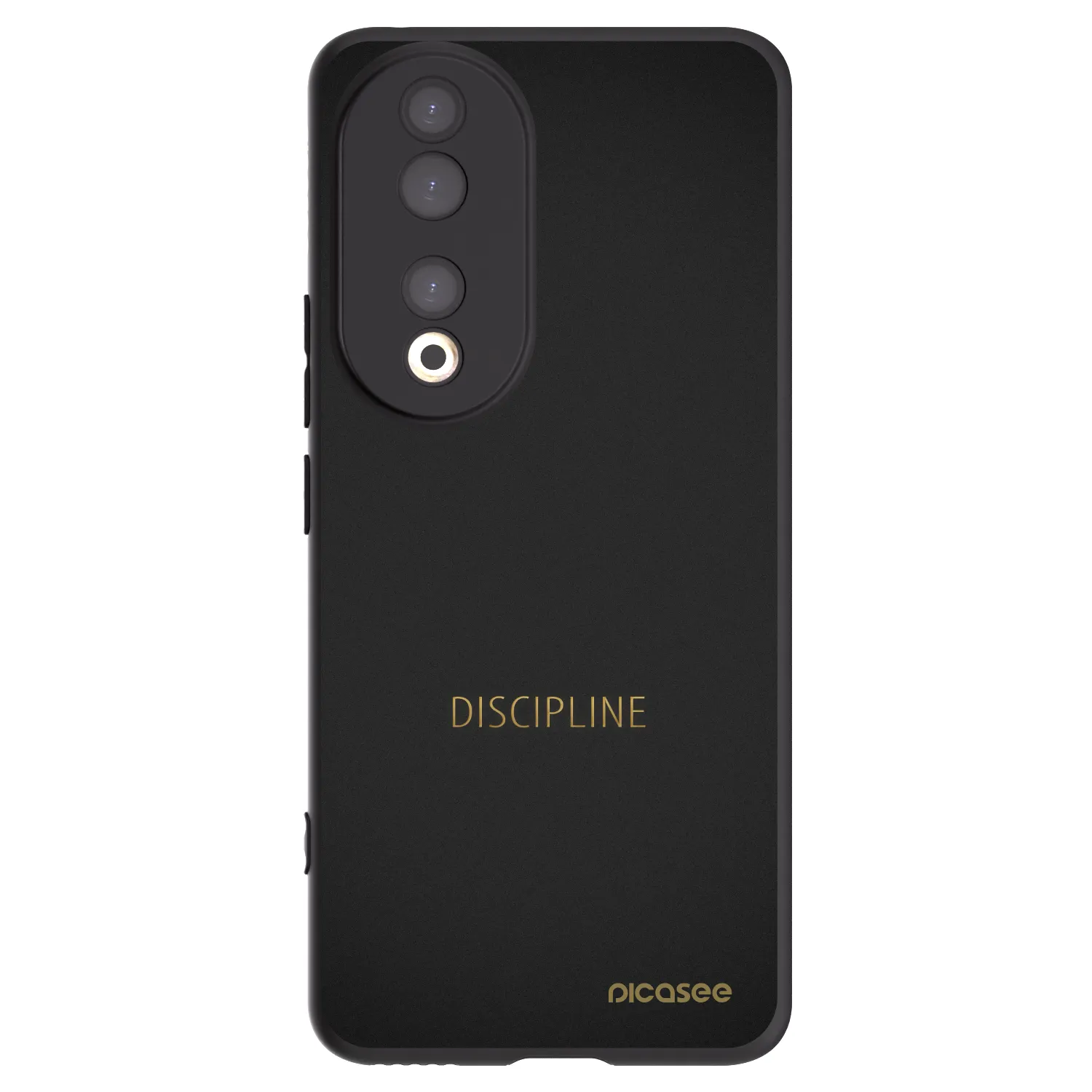 Picasee silikonový černý obal pro Honor 90 5G - Discipline