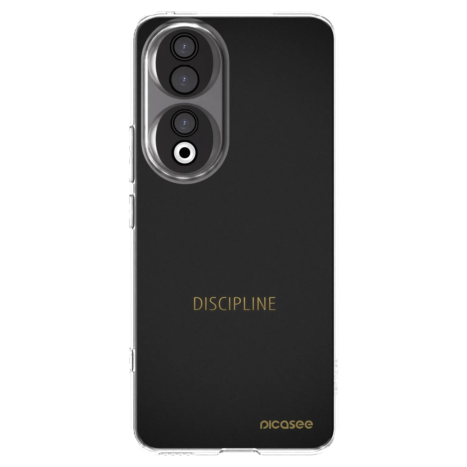 Picasee silikonový průhledný obal pro Honor 90 5G - Discipline