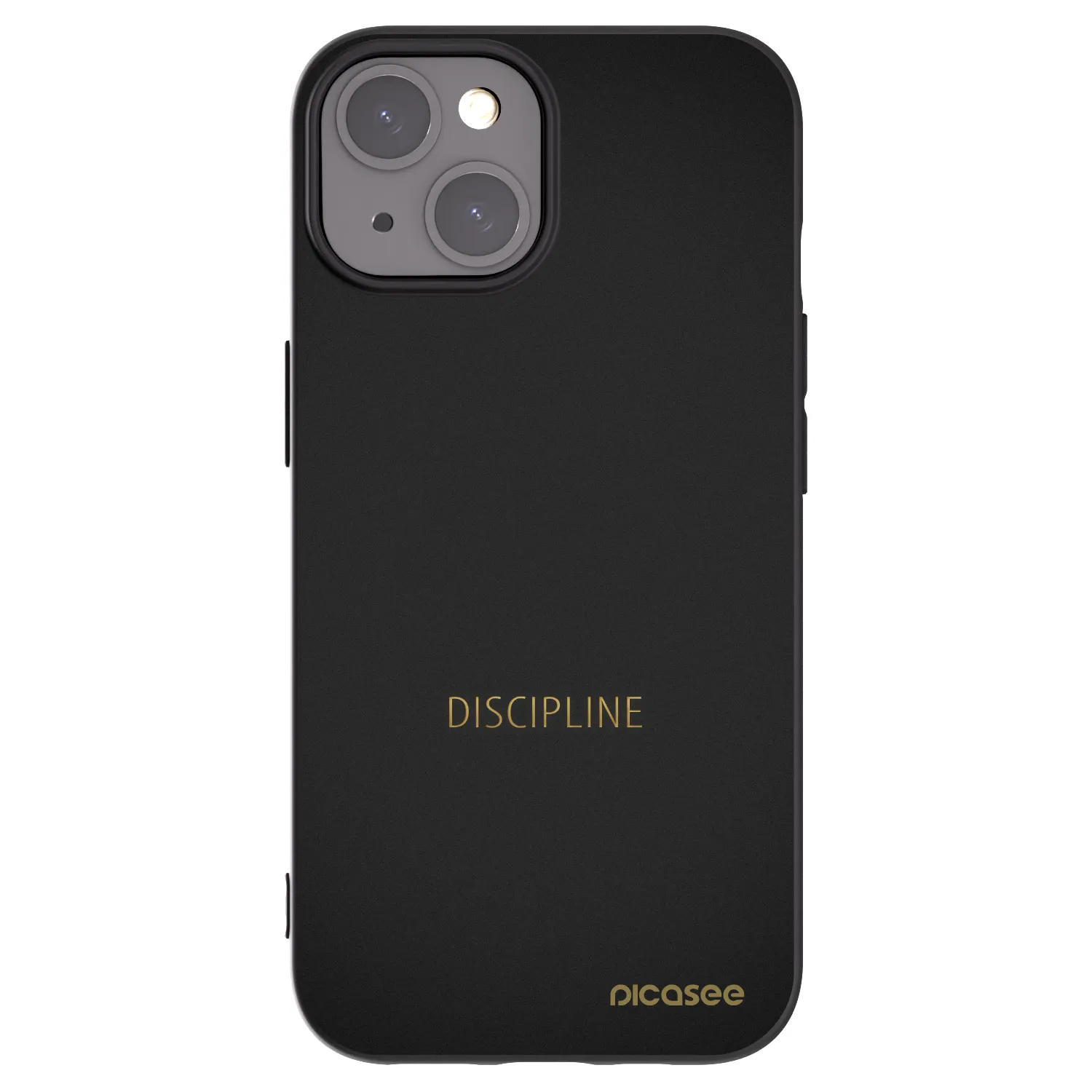 Picasee silikonový černý obal pro Apple iPhone 15 - Discipline