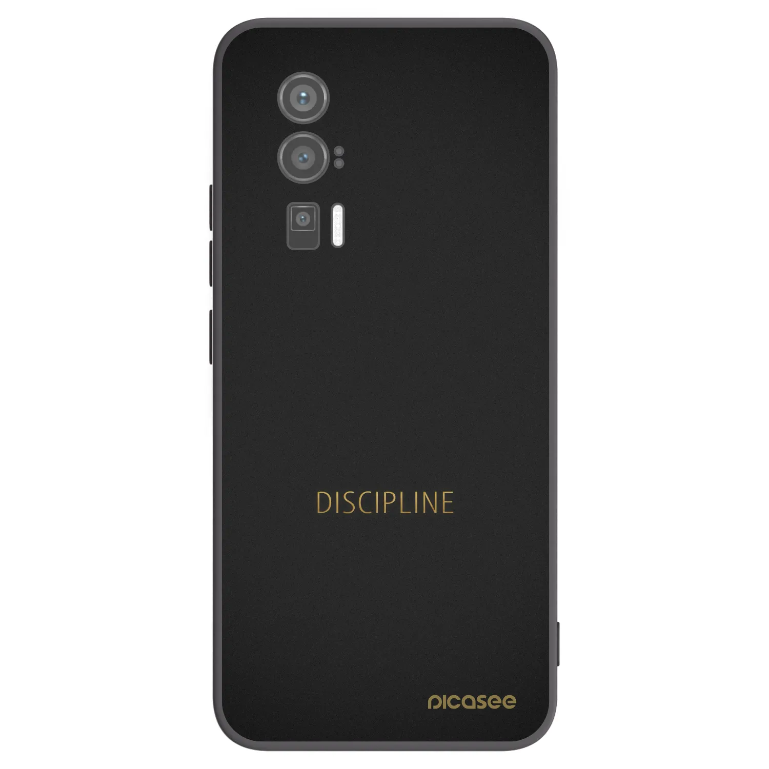 Picasee silikonový černý obal pro Xiaomi Poco F5 Pro 5G - Discipline