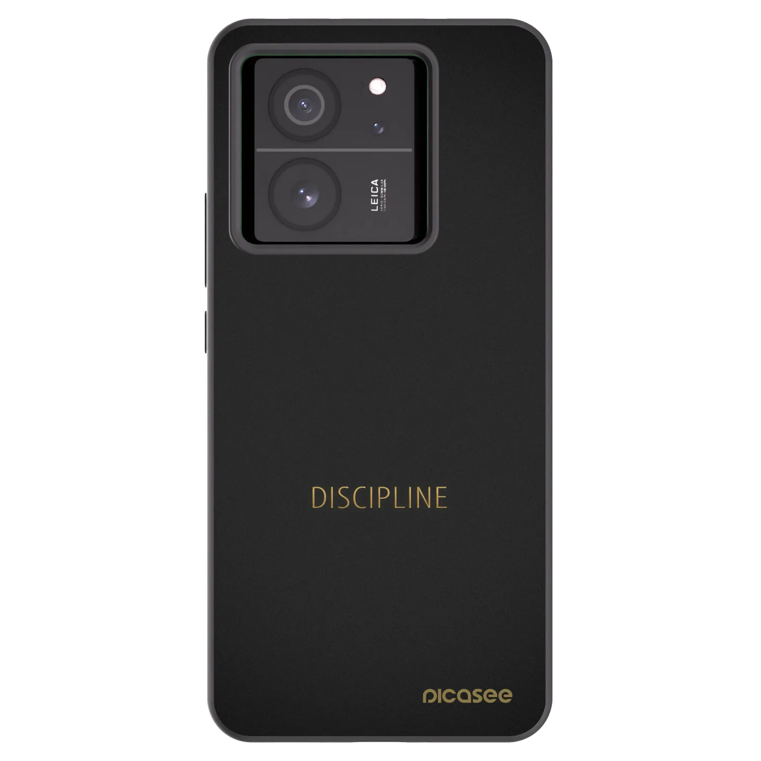 Picasee silikonový černý obal pro Xiaomi 13T Pro - Discipline