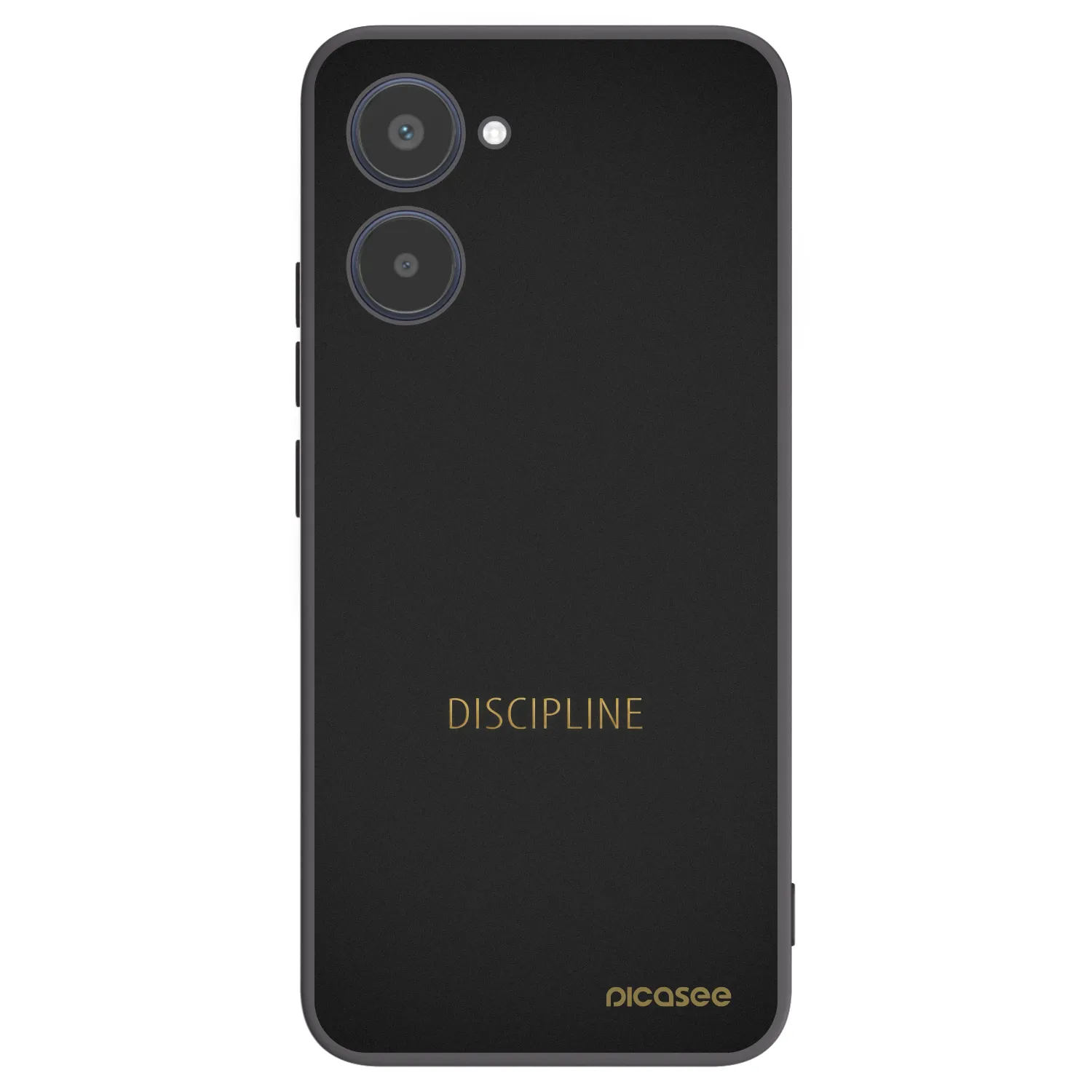 Picasee silikonový černý obal pro Realme 10 4G - Discipline