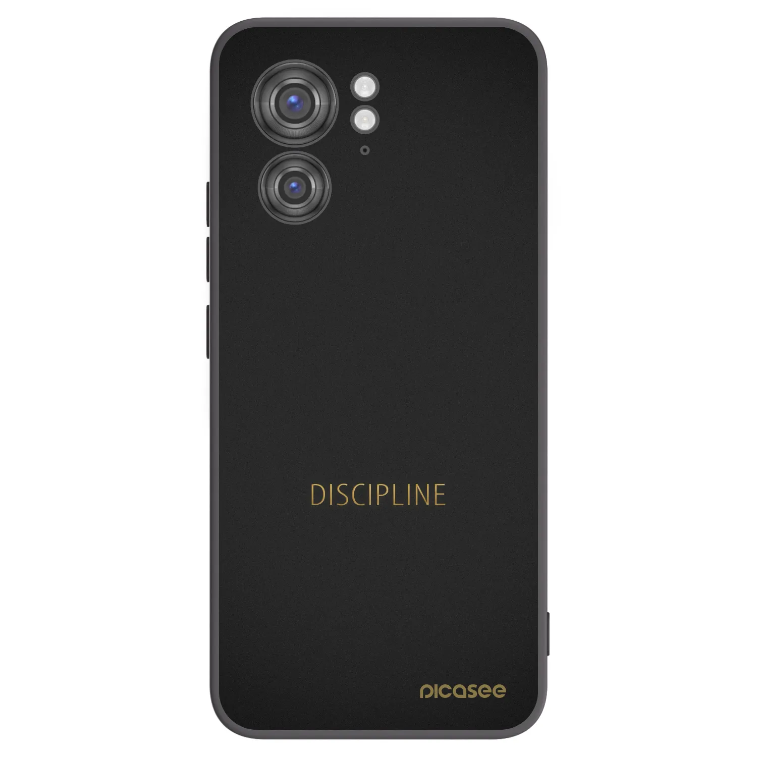 Picasee silikonový černý obal pro Motorola Edge 40 - Discipline