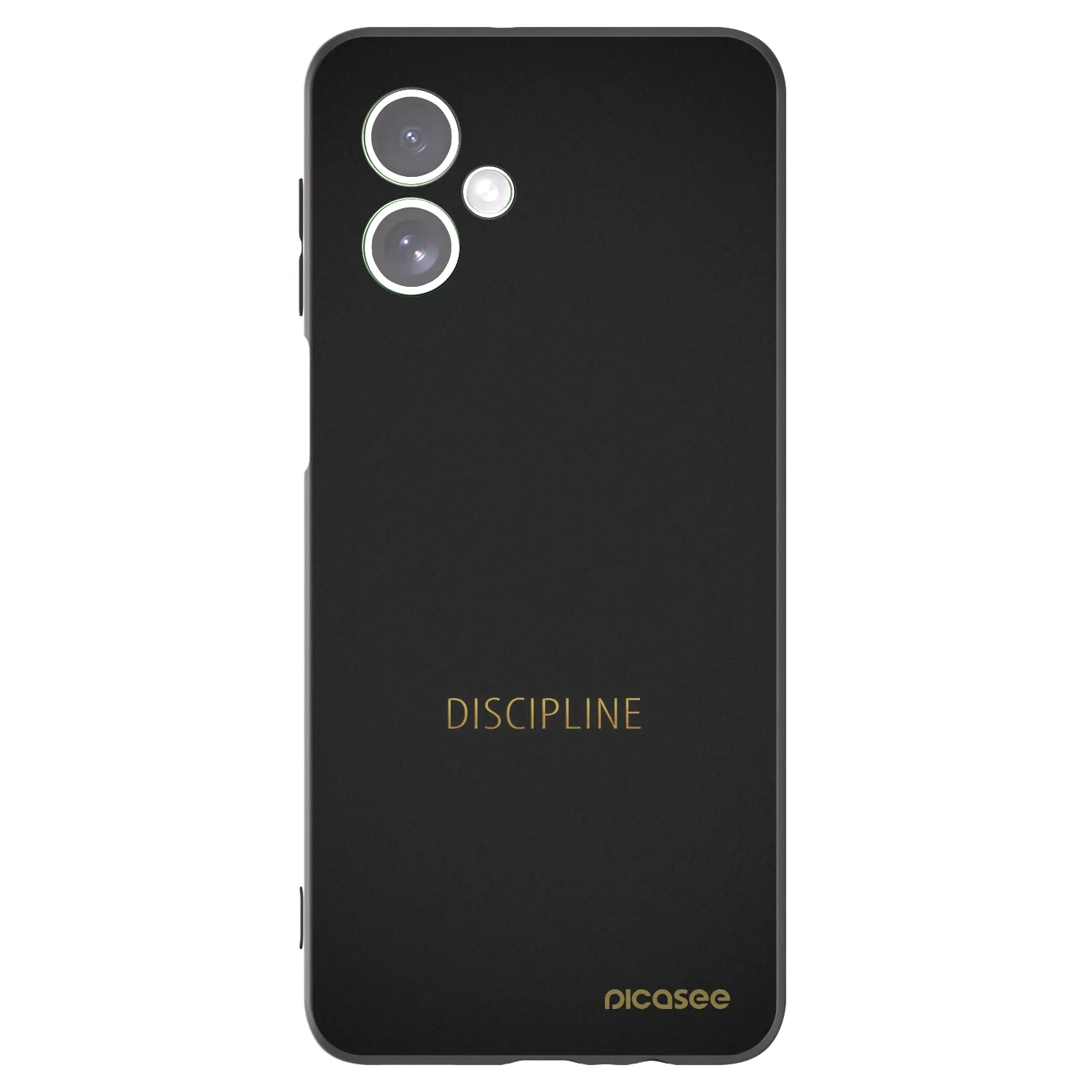 Picasee silikonový černý obal pro Motorola Moto G54 5G - Discipline
