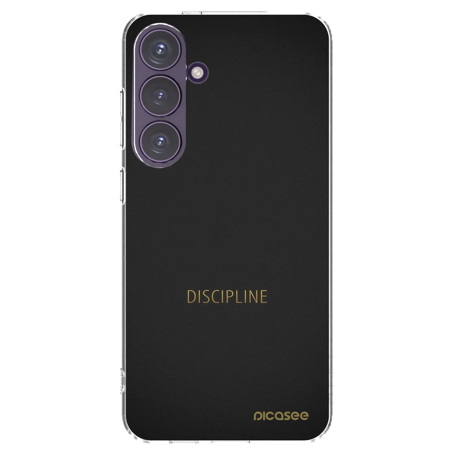 Picasee silikonový průhledný obal pro Samsung Galaxy S24+ S926B 5G - Discipline